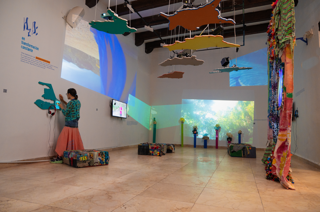 Exposición H2O: en transformación constante , Centro Cultural De España, Santo Domingo, 2025 / Photo: Enrique Betances