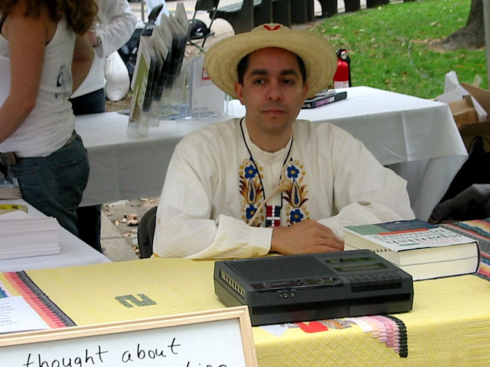  Nicolás Dumit Estévez, 2004,  Amigo Express ,  public intervention / Photo: David Hinkle 