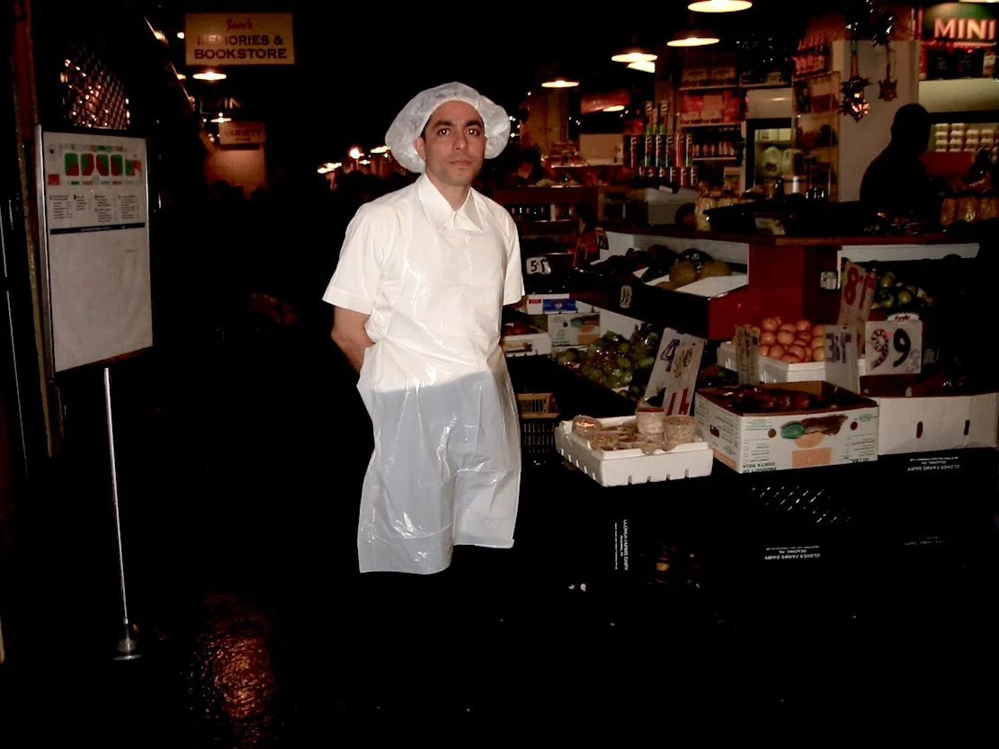  Nicolás Dumit Estévez,  Spread #1 , intervention at Cuchifritos Gallery at Essex Market, 2004 