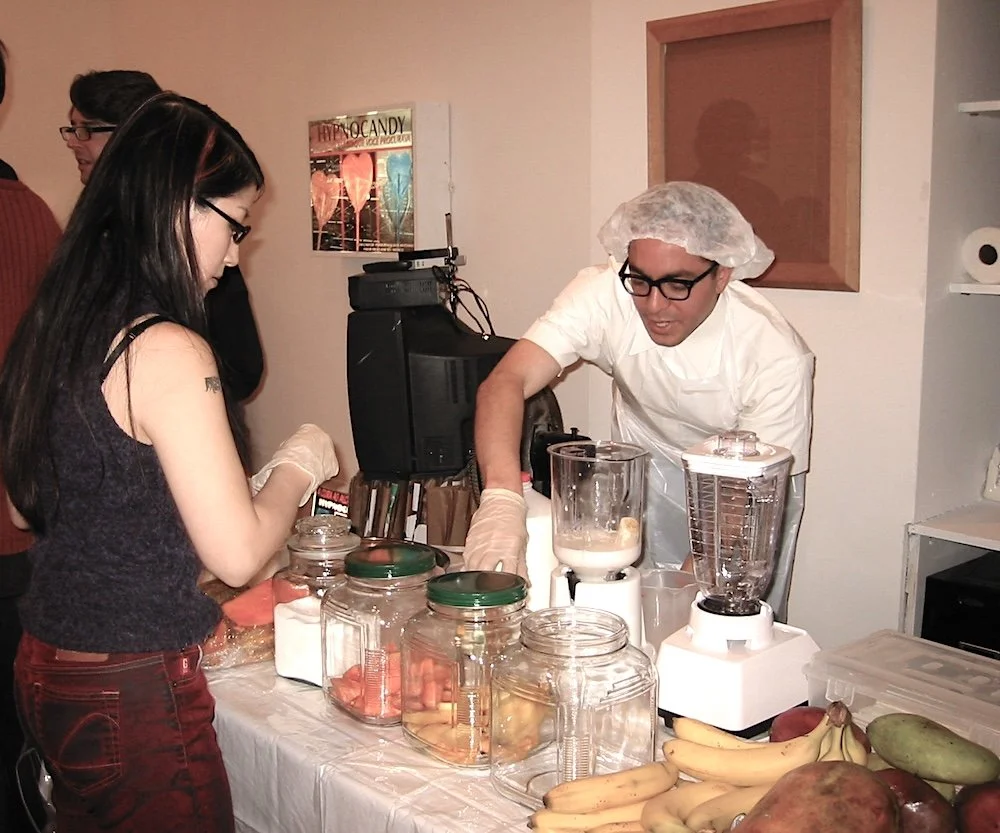  Nicolás Dumit Estévez,  Spread #1 , intervention at Cuchifritos Gallery at Essex Market, 2004 