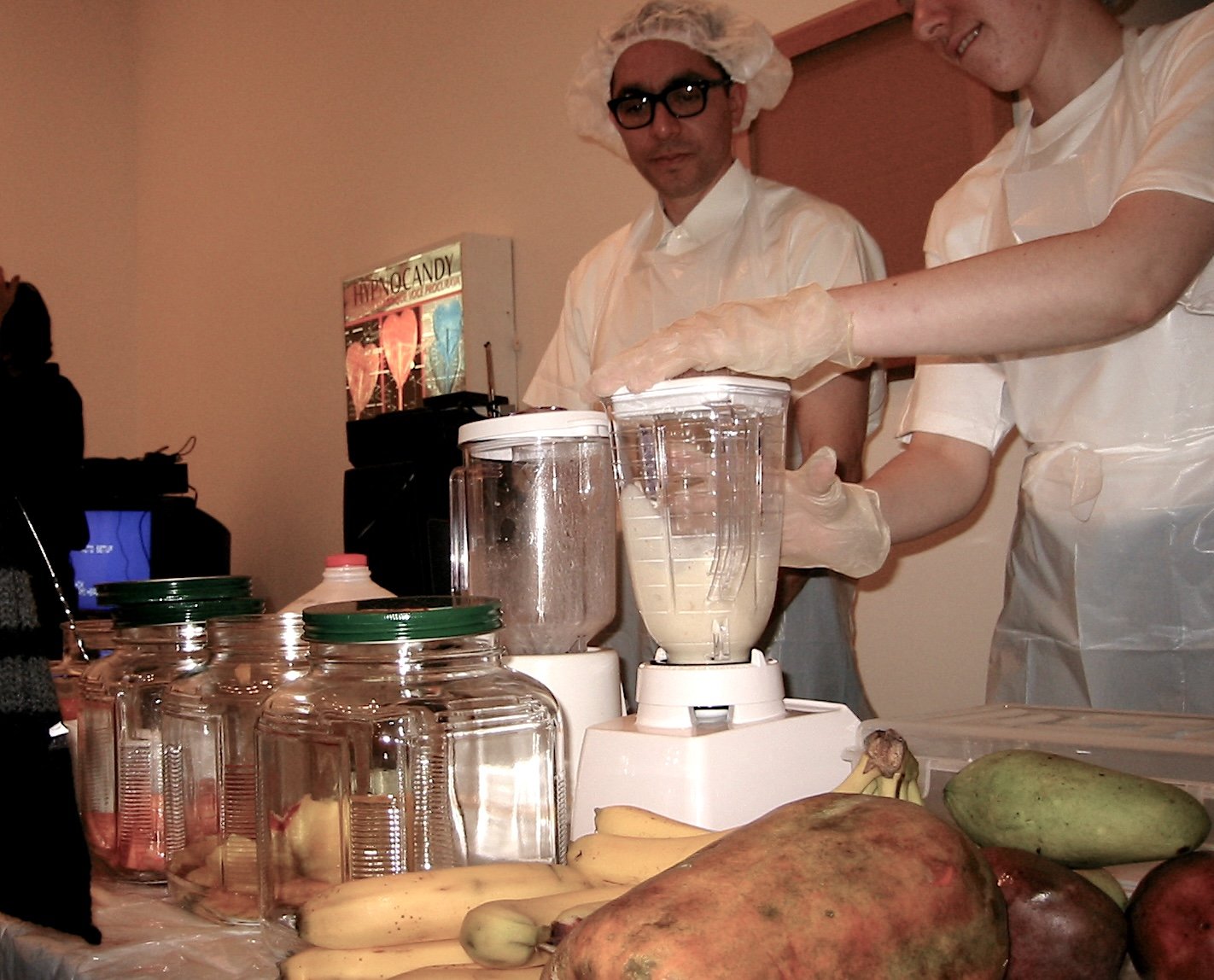  Nicolás Dumit Estévez,  Spread #1 , intervention at Cuchifritos Gallery at Essex Market, 2004 