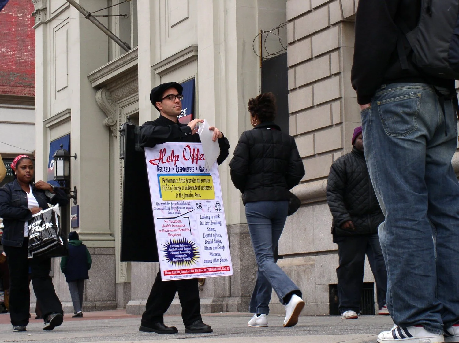  Nicolás Dumit Estévez Raful,  Help Offered , 2004 / Photo: Benigno Veraz 