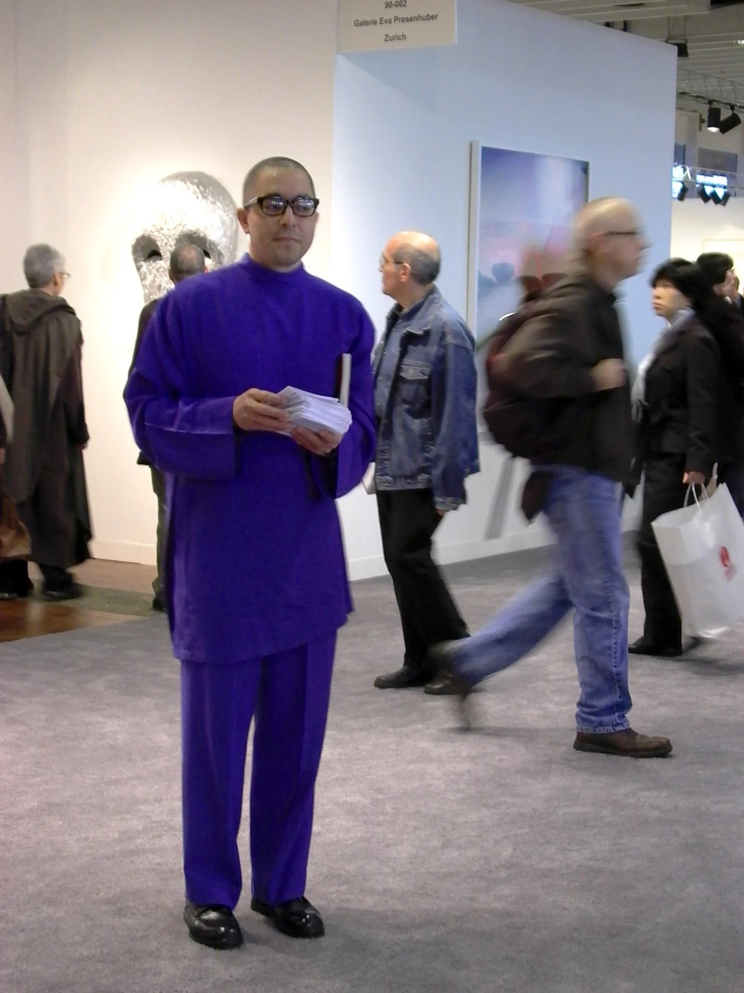  Nicolás Dumit Estévez,  Searching for Refuge: Spreading the Word at the Armory , 2006 
