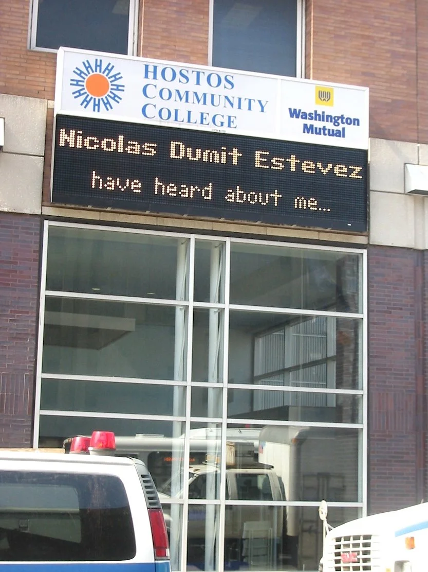  Nicolás Dumit Estévez,  Everything that you May Have Heard About me Might be True… , 2004 