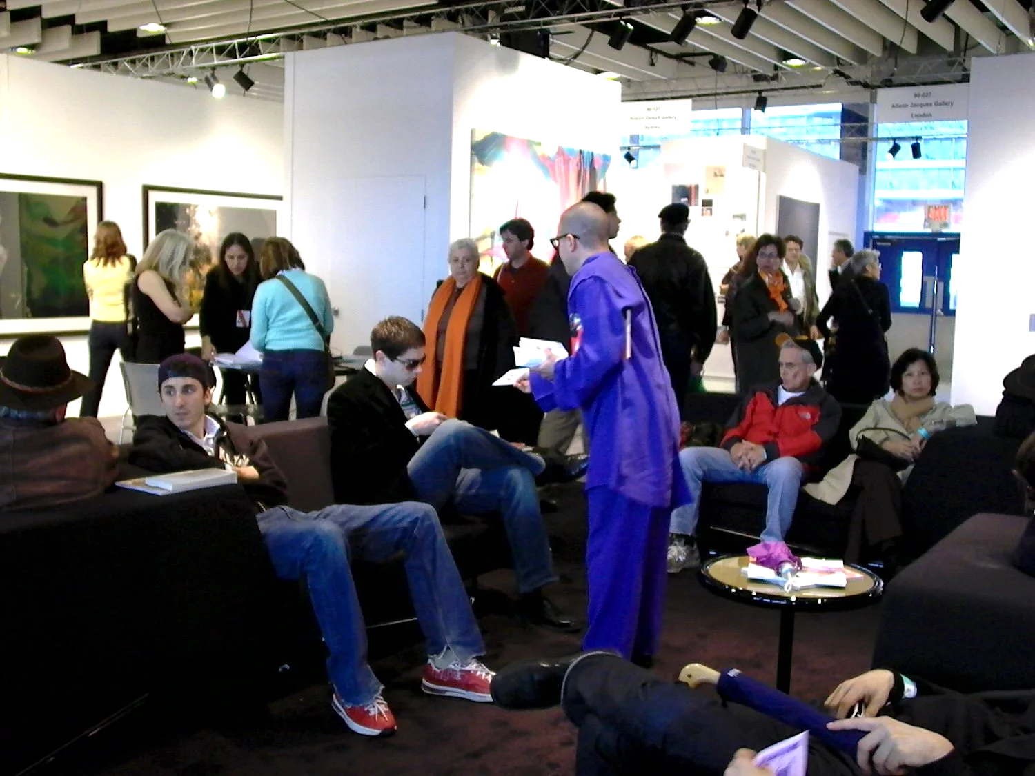  Nicolás Dumit Estévez,  Searching for Refuge: Spreading the Word at the Armory , 2006 