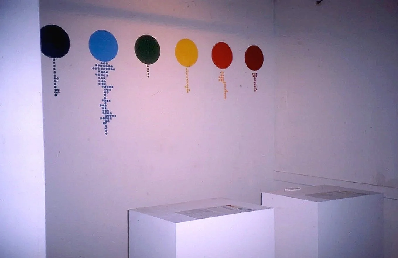  María Alós and Nicolás Dumit Estévez,  Untitled Intervention at The Clocktower Gallery , 2001  
