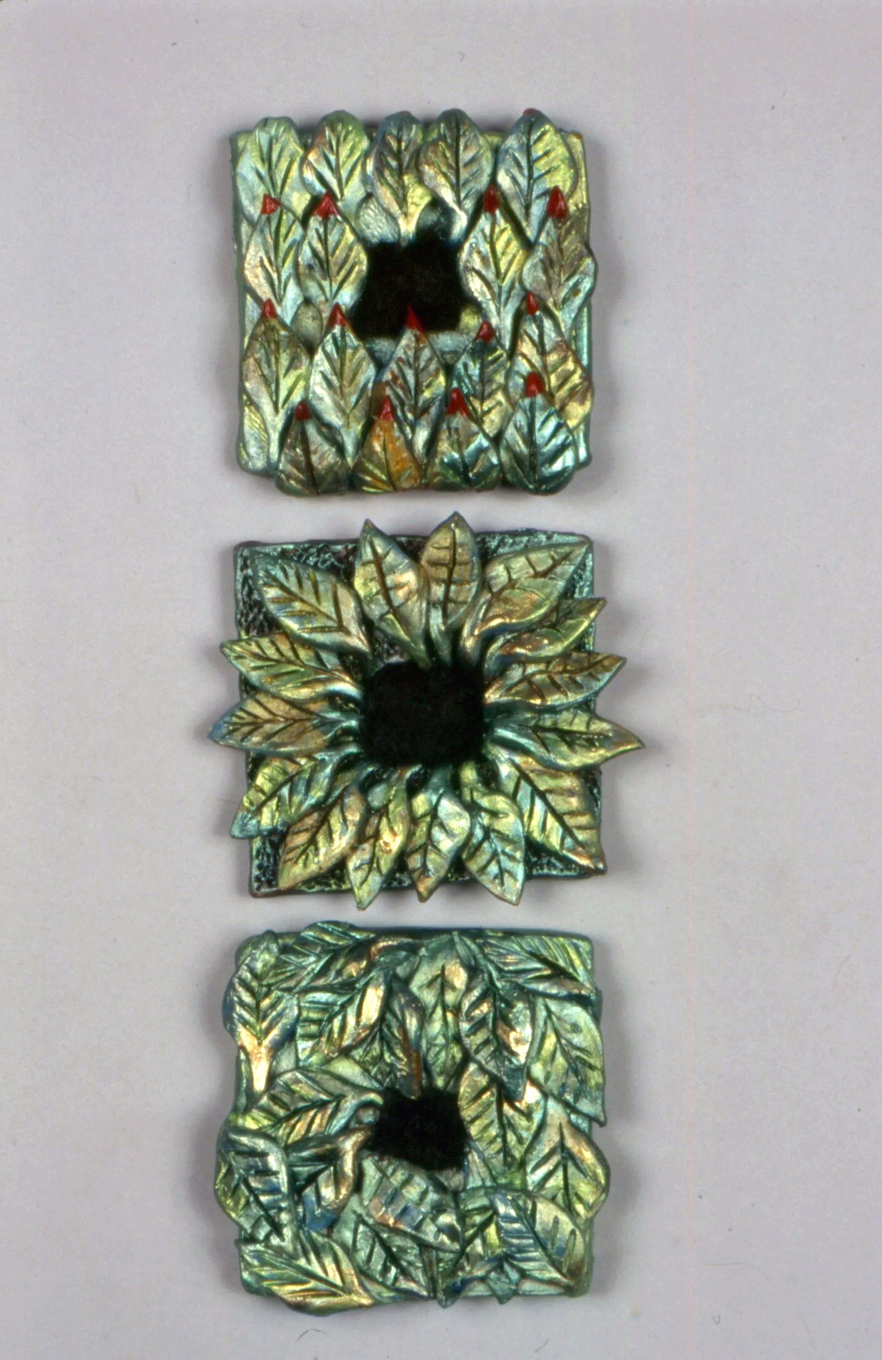  Nicolas Dumit Estevez,  Undeclared Soil , 1997, clay, hair, nail polish and acrylic paints 