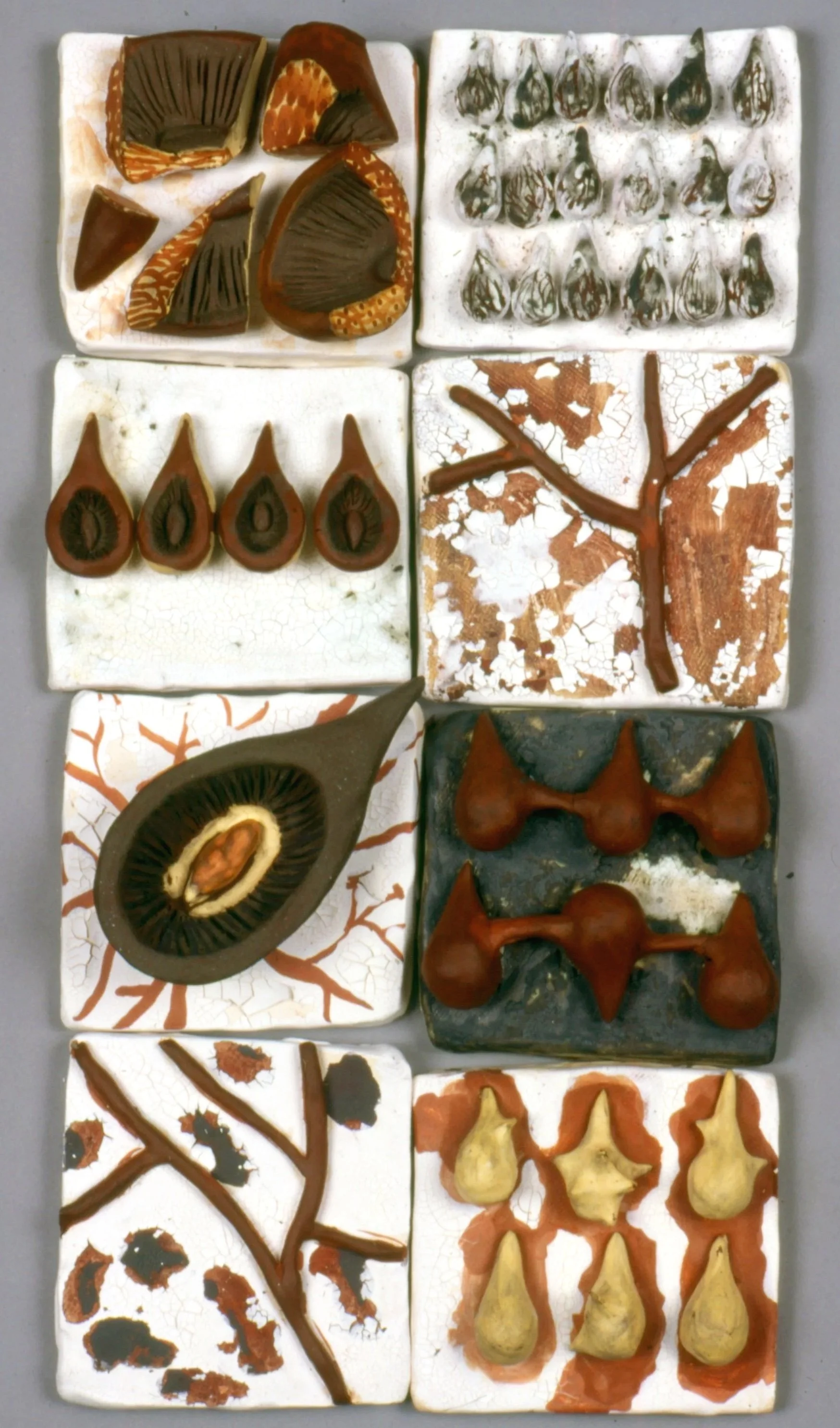  Nicolas Dumit Estevez,  Undeclared Soil , 1997, clay, clay slips and oxides 