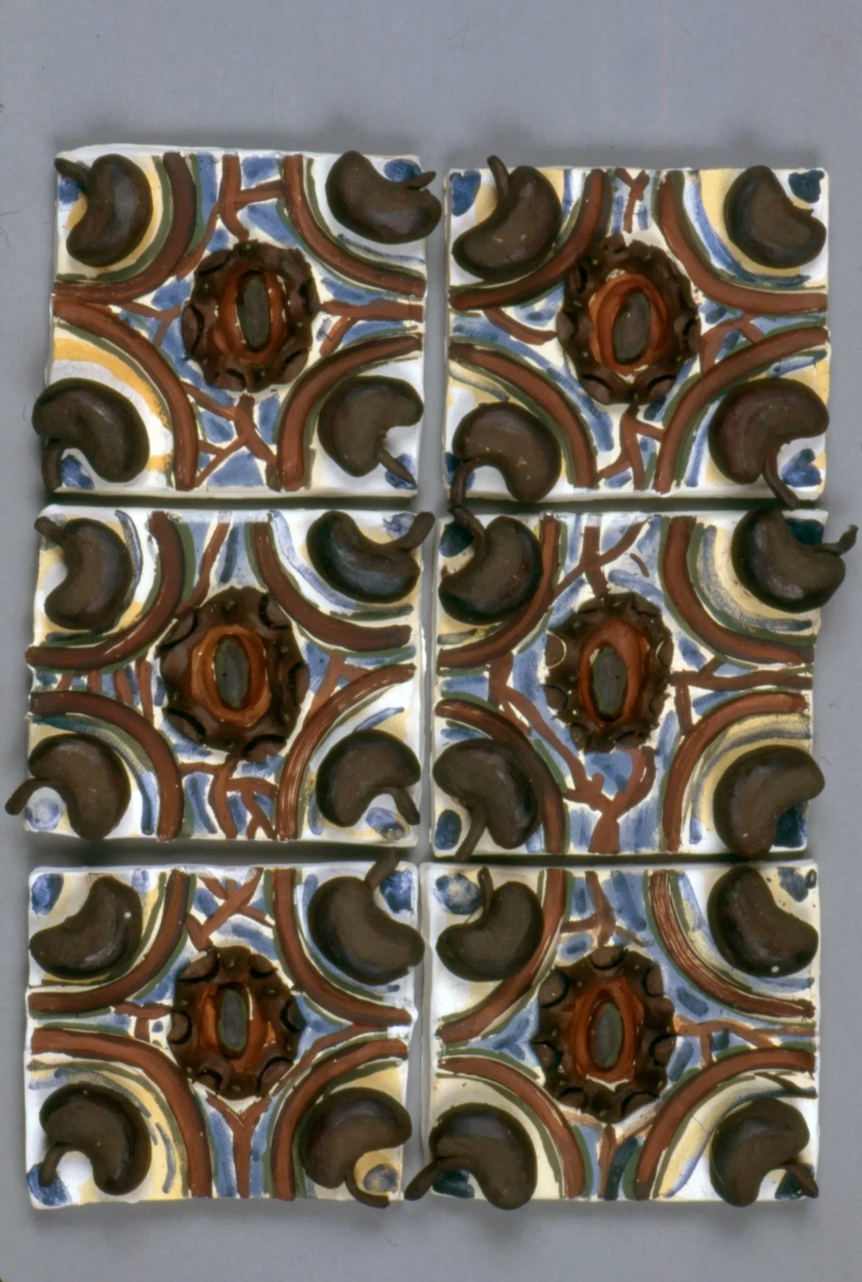  Nicolas Dumit Estevez,  Undeclared Soil , 1997, clay, clay slips and oxides 