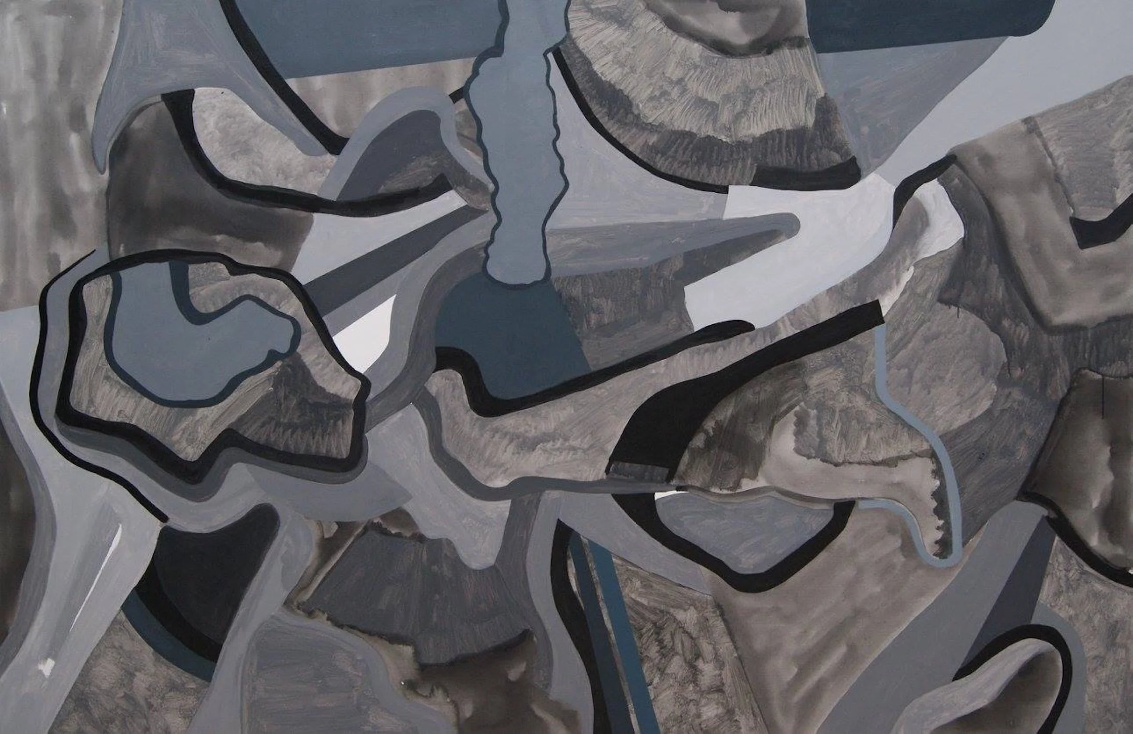  Ciro Beltrán,  Winter Reflections , 2020 / acrylic on canvas 