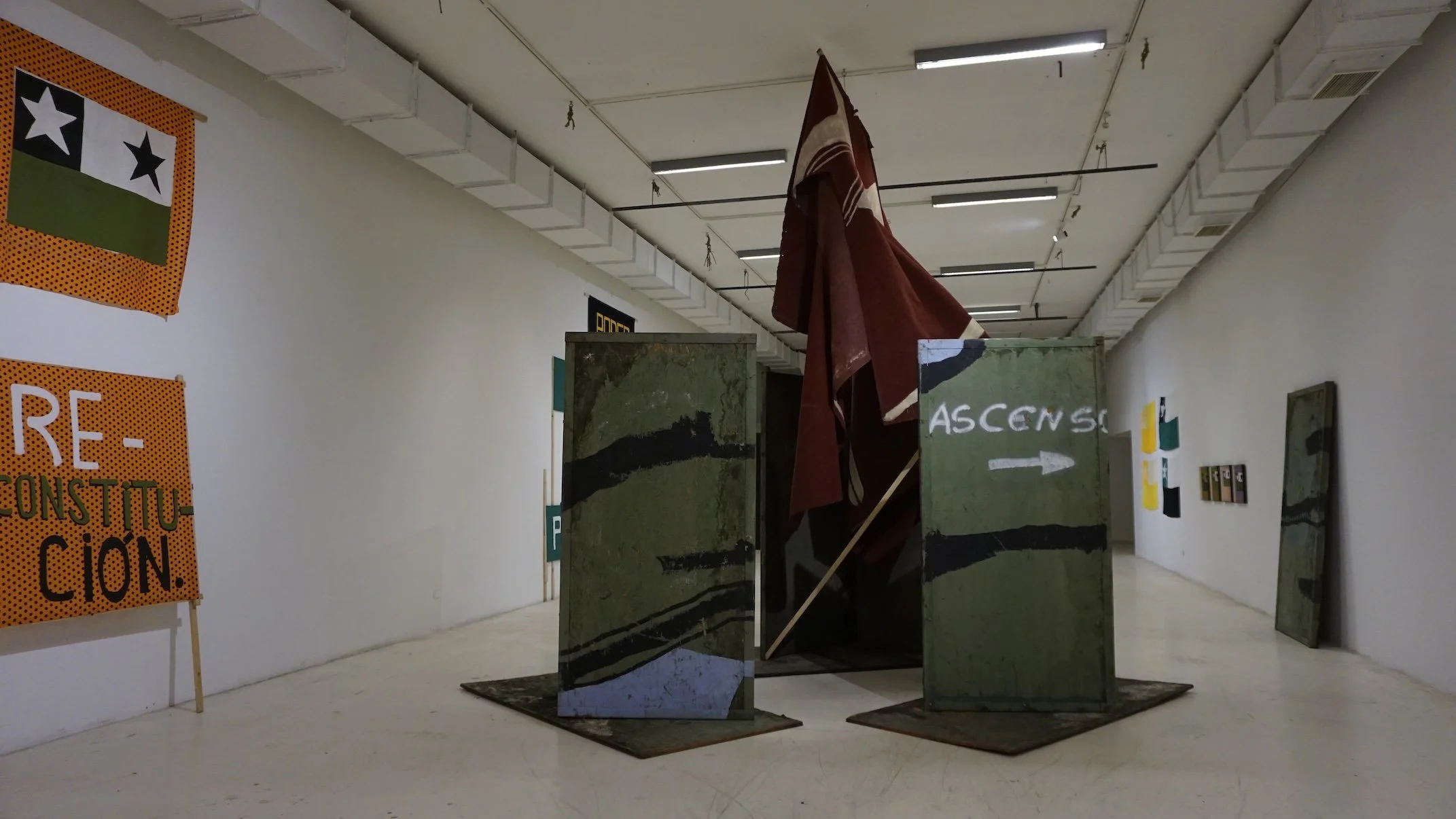  Ciro Beltrán,  RESILIENCIAS , 2024 / view of the exhibition at Parque Cultural, Valparaiso, Chile 