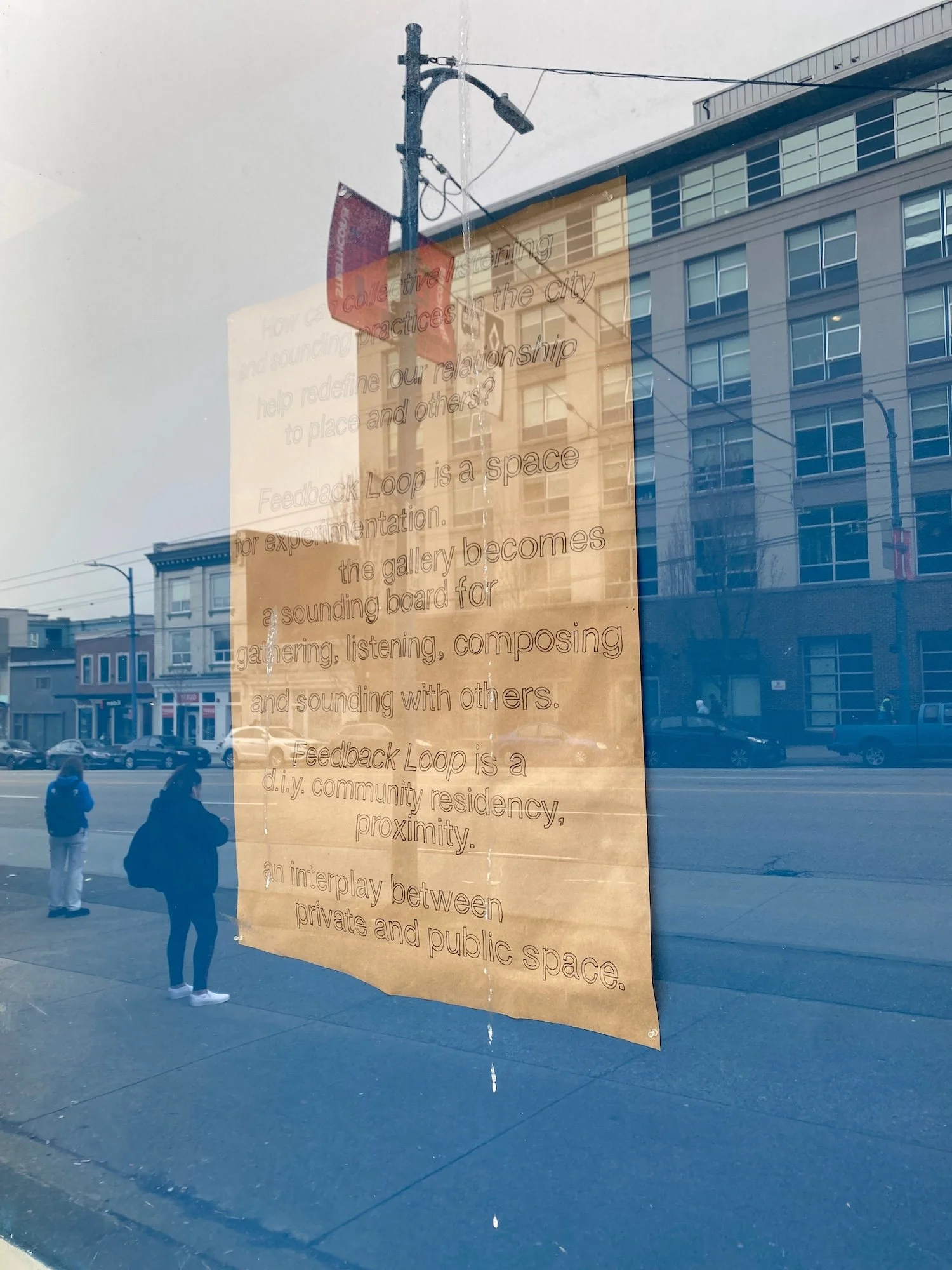   Feedback Loop , 2024 /  Feedback Loop  Manifesto / Photo: Jenny Hawkinson 