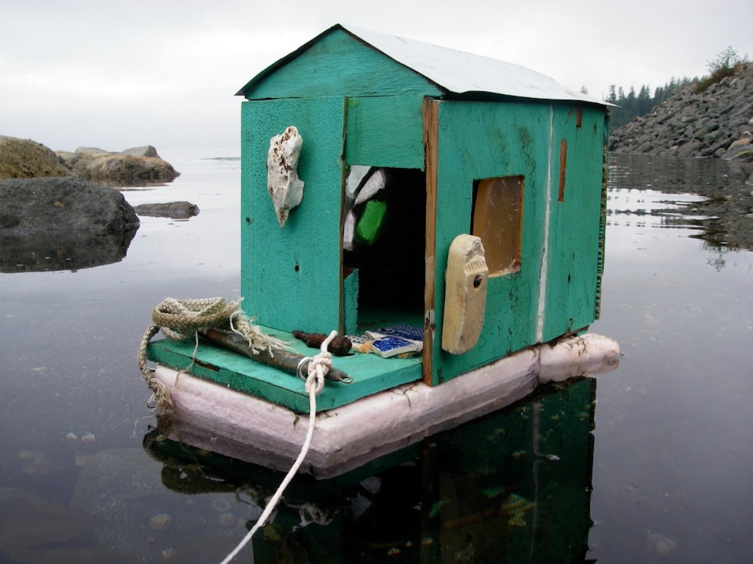   Floathouse , 2016 /  Floathouse in Alert Bay /  Photo: Jenny Hawkinson 