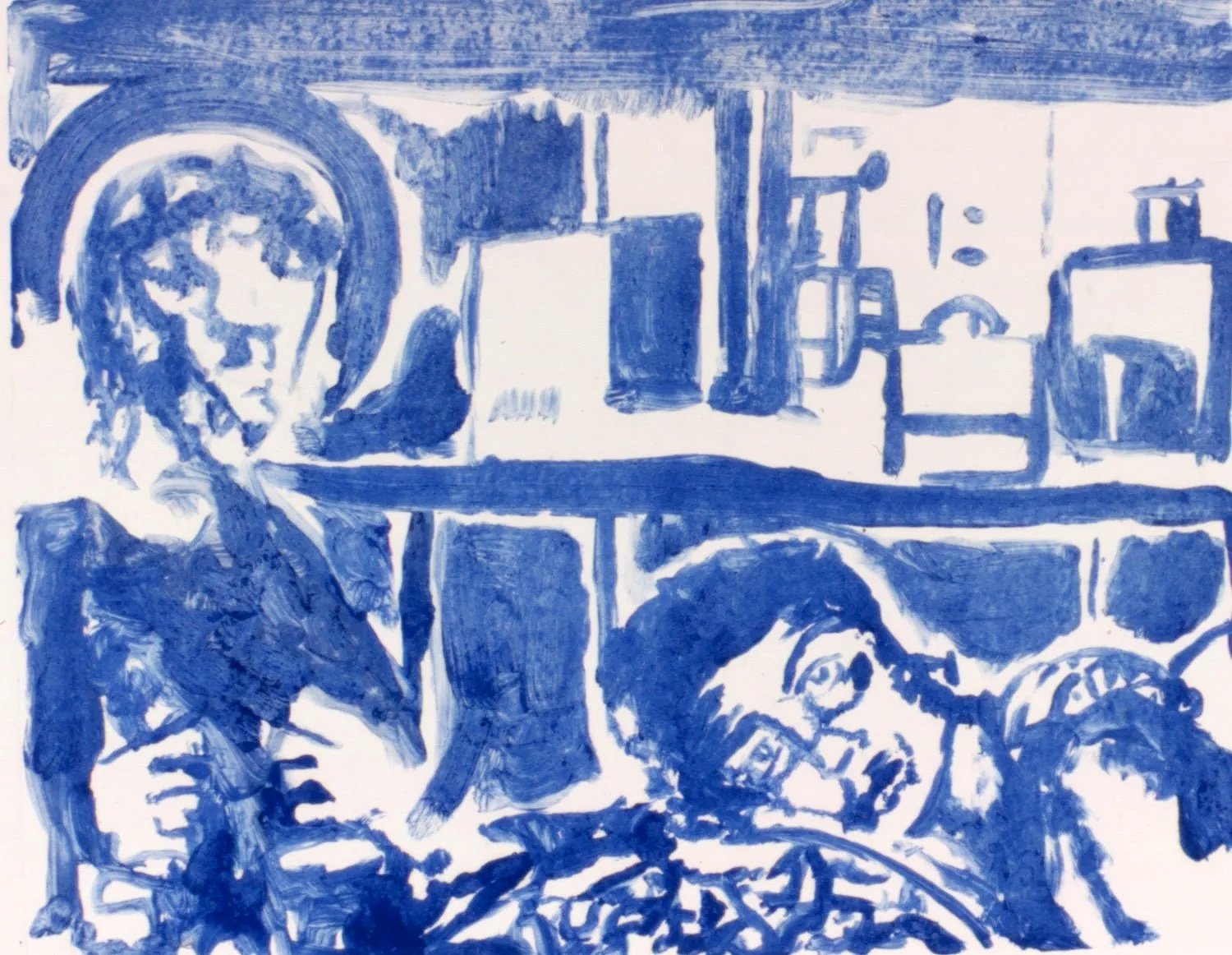  Nicolás Dumit Estévez,  Pondering on Home from Afar,  1997 