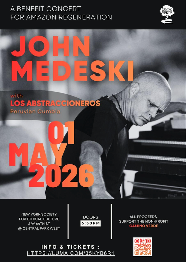 THE SALON RECOMMENDS THIS EVENT: John Medeski &amp; Los Abstraccioneros - Camino Verde Benefit Concert