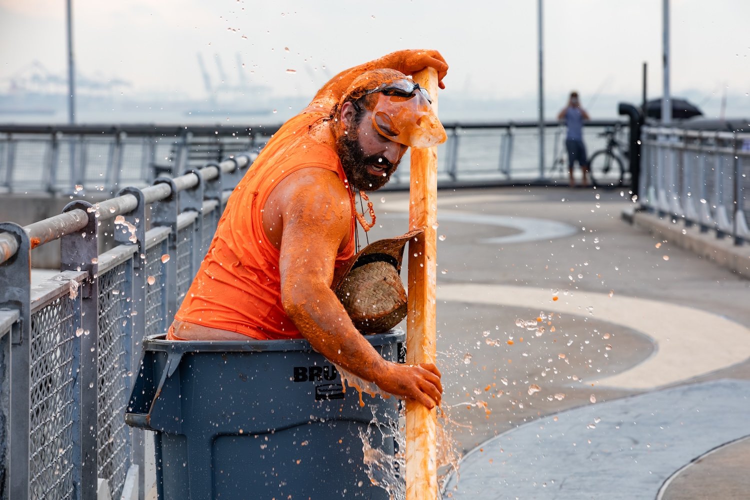  Alex Romania,  Orange Crush  II, 2025 / Photo: ElyseMertz 