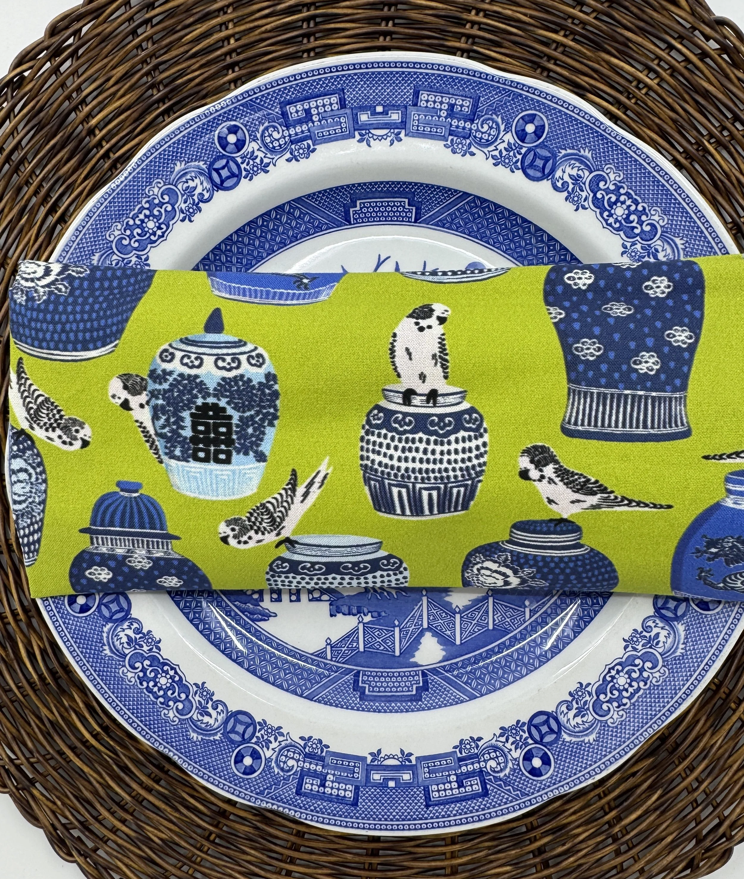 Budgies and Ginger Jars