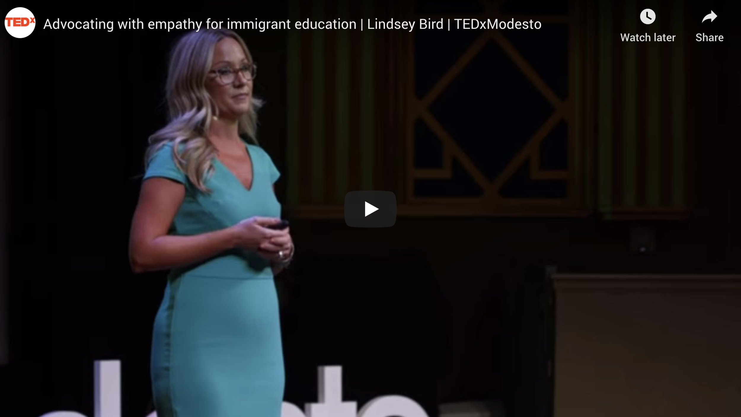 Advocating with empathy for immigrant education