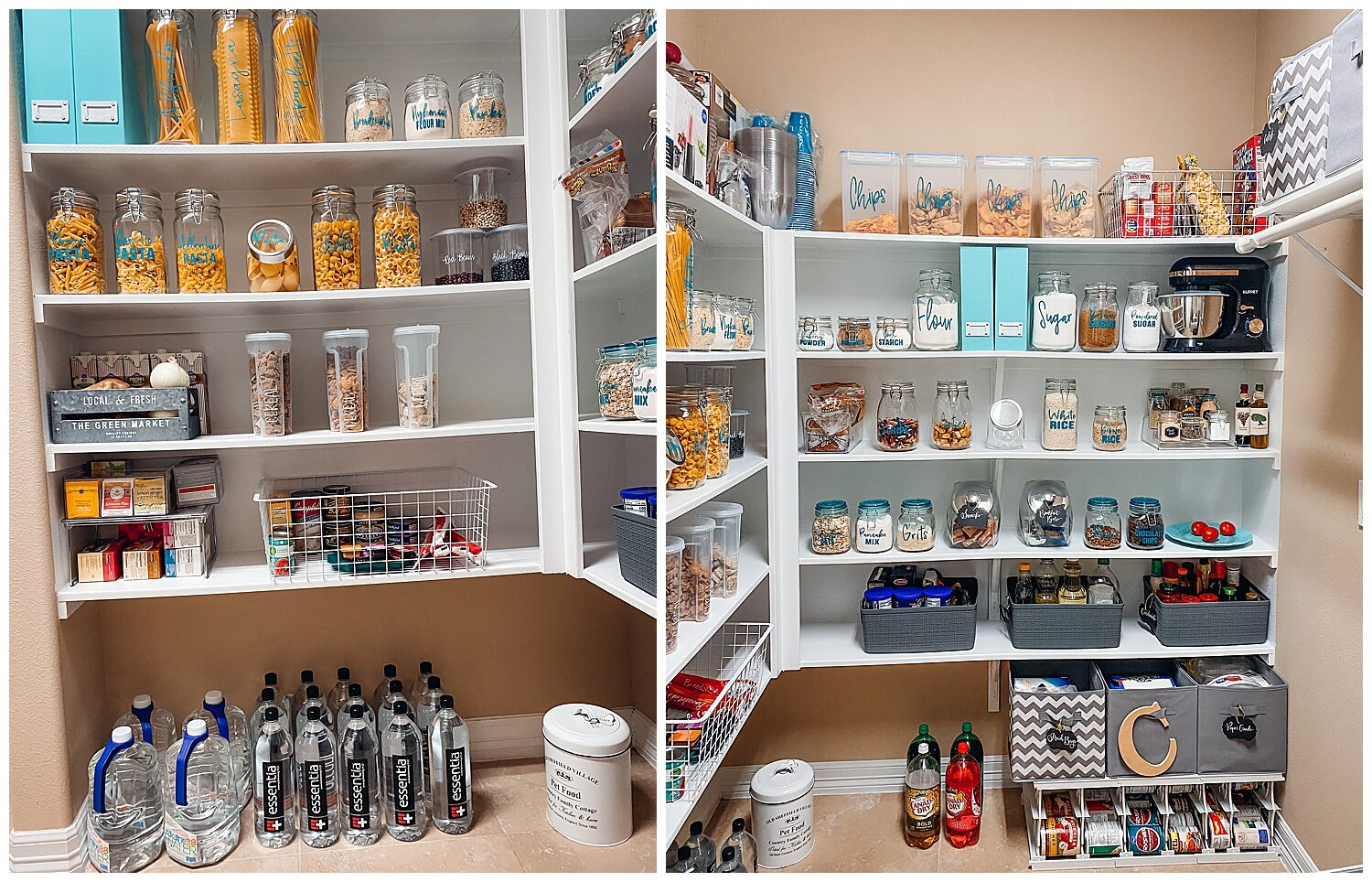 My pantry now