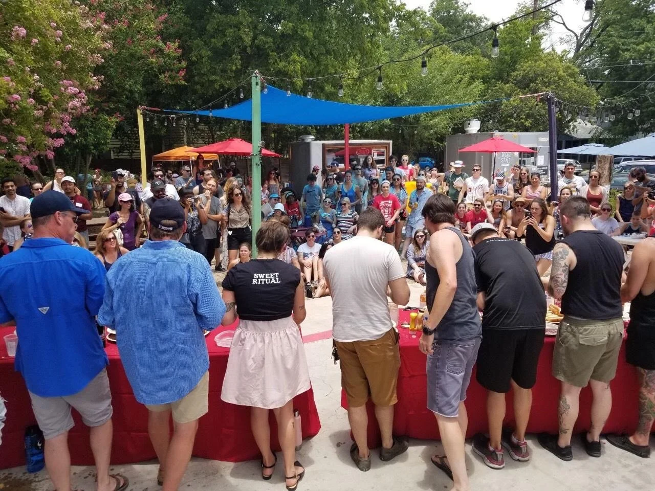 2018 4th of July Hot Dog Eating Contest