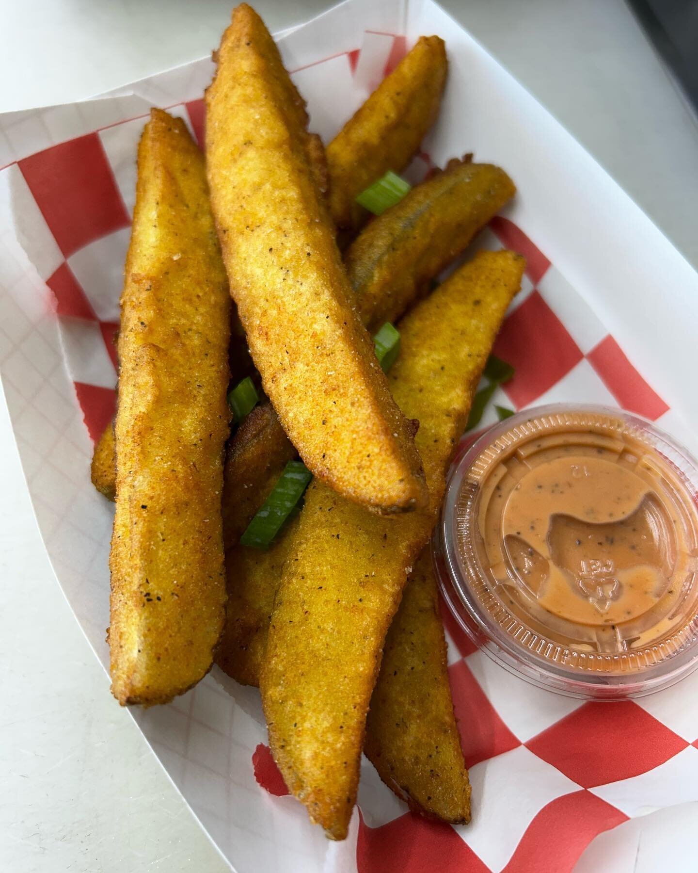 Find us tonight from 4:30-8:30 at @quenchedandtempered on Jackson St in downtown #toledo.  We still have the crispy and Dill-licious Fried Pickles on special as well as fresh cookies from @vegan_taste419  Let us serve you a #vegan wiener!! #veg #vega