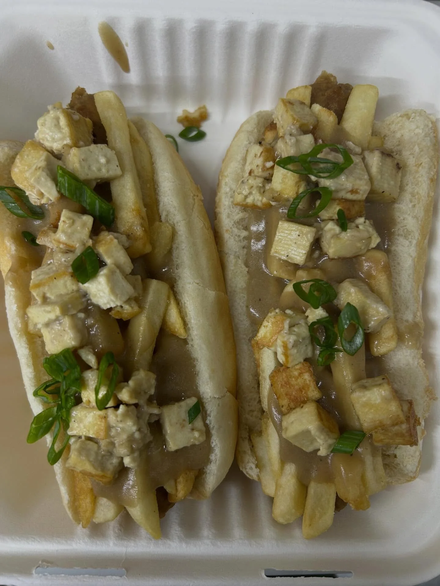 We are heading to @earnestbeer on S Detroit tonight, open from 4-8pm. Poutine on Fries or a Dog, fresh goodies, and dry, warm weather? Enjoy it while it lasts! #vegan #veganhotdogs #eatplants #saveanimals #buylocal
