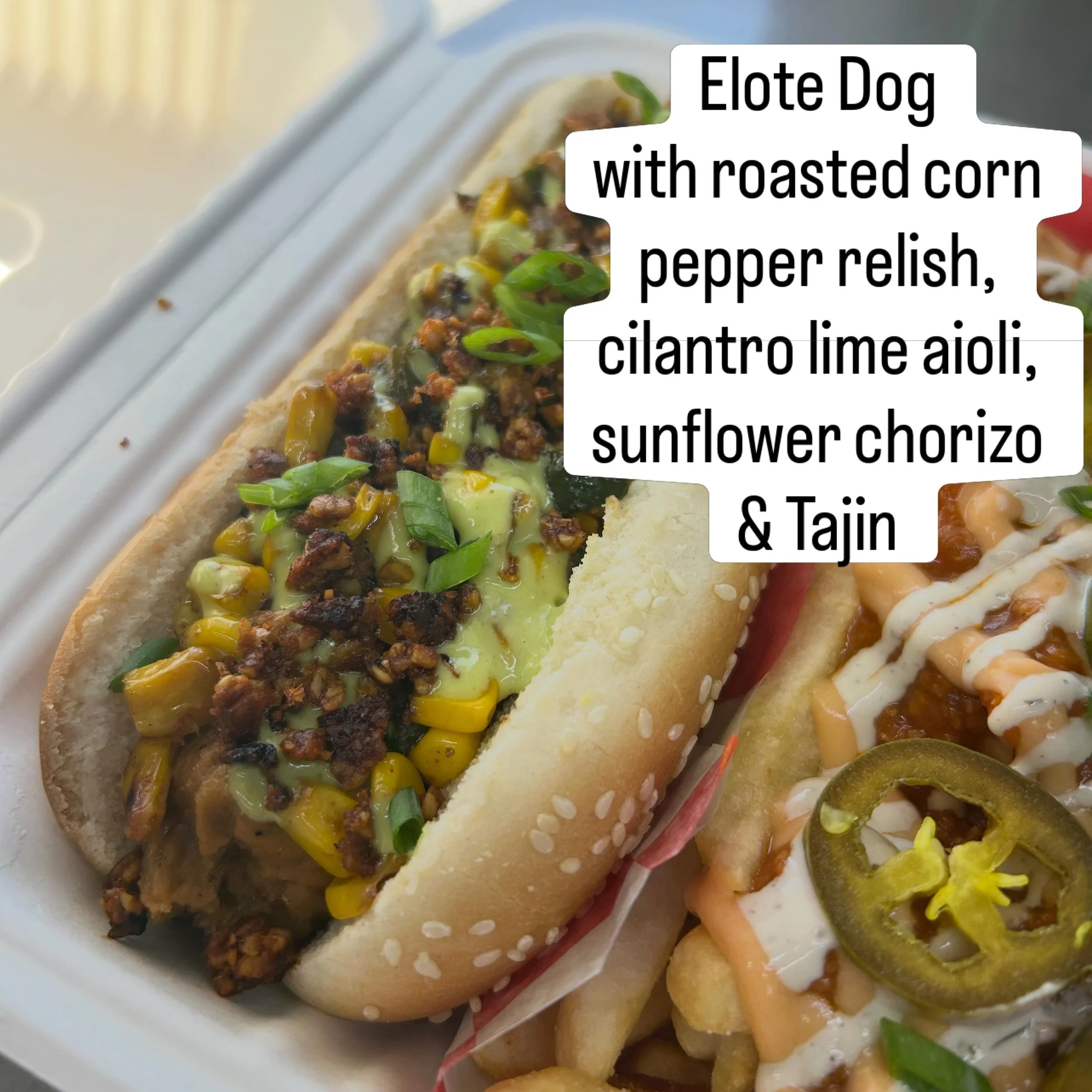 Find us today @patronsaintsbrewery from 12-8pm! Last day for the Elote Dog! Come grab your favorite menu item. We also have fresh batches of delicious baked goods from @sugar.rusch.bakery #vegantoledo #toledoeats #plantbased #veganaf #vegetarian