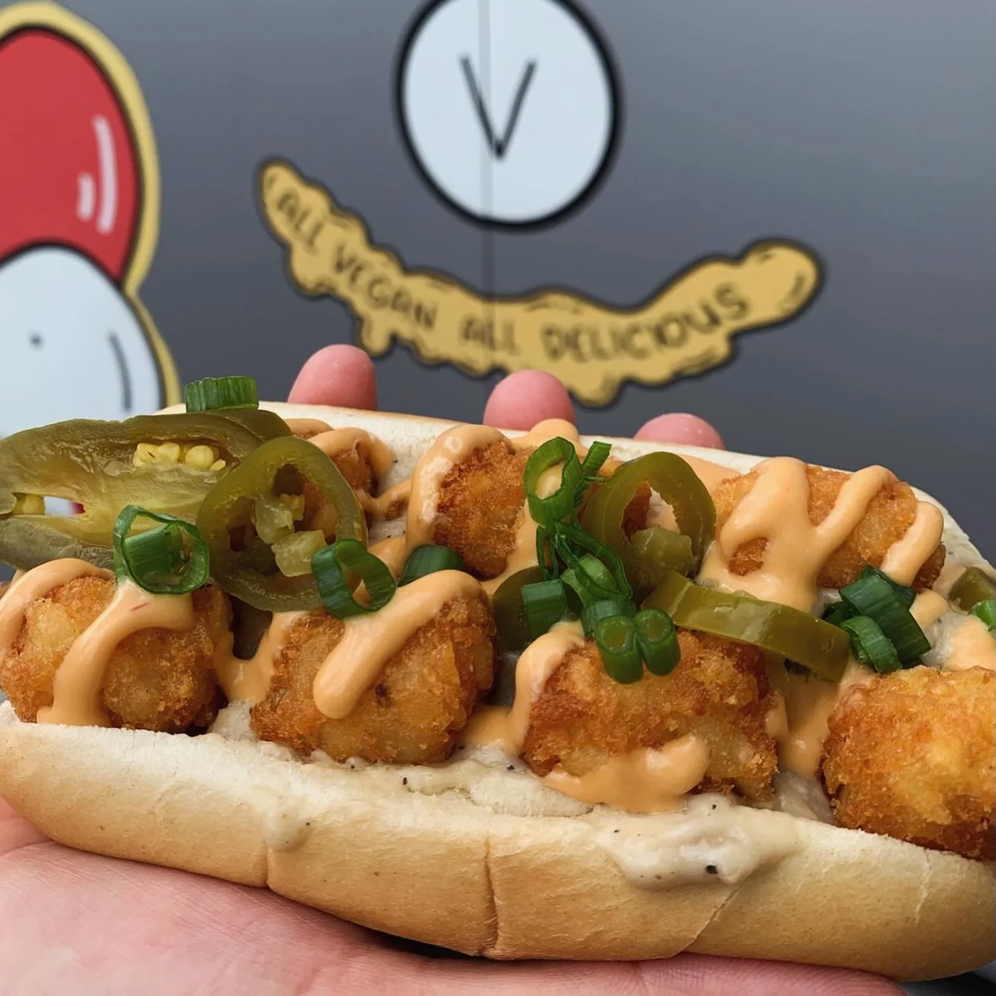 Happy Wednesday Toledo! Find us today @humaneohio  from 11:30-2pm for lunch!  This week&rsquo;s special: Breakfast Dog (&amp; Breakfast Totchos). Do you like tater tots, sausage gravy, chz, &amp; pickles jalape&ntilde;os? Come get it on the our house