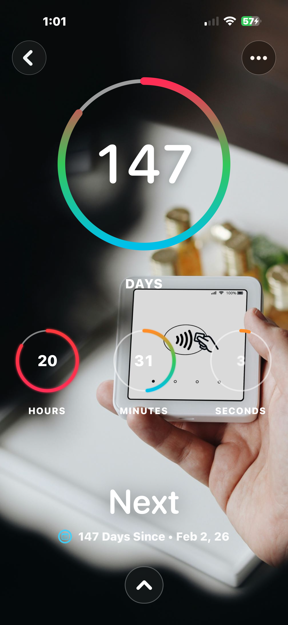 Nearly 6 months in …