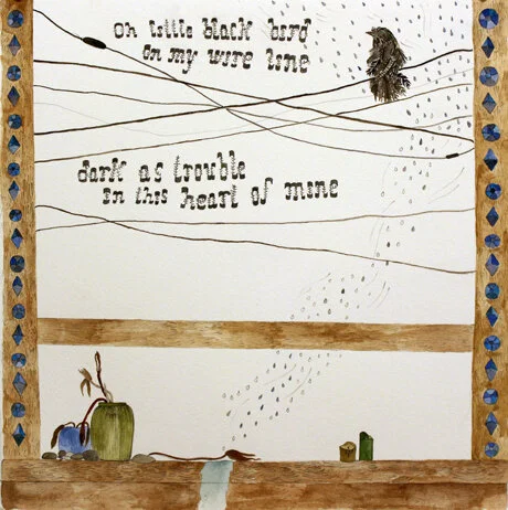From The Littlest Birds Sing The Prettiest Songs, a collection of illustrated folk songs (published by Chronicle Books)