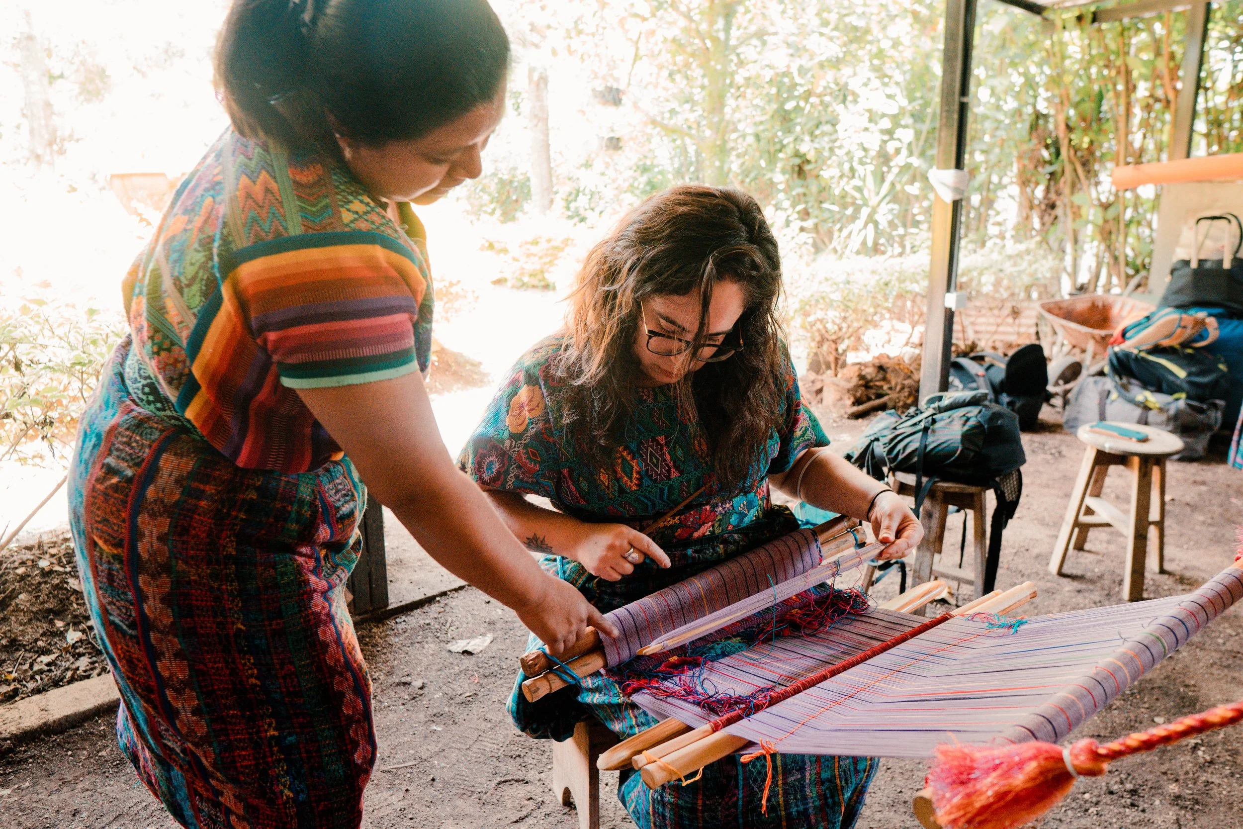 Backstrap Weaving Antigua Guatemala — Etnica