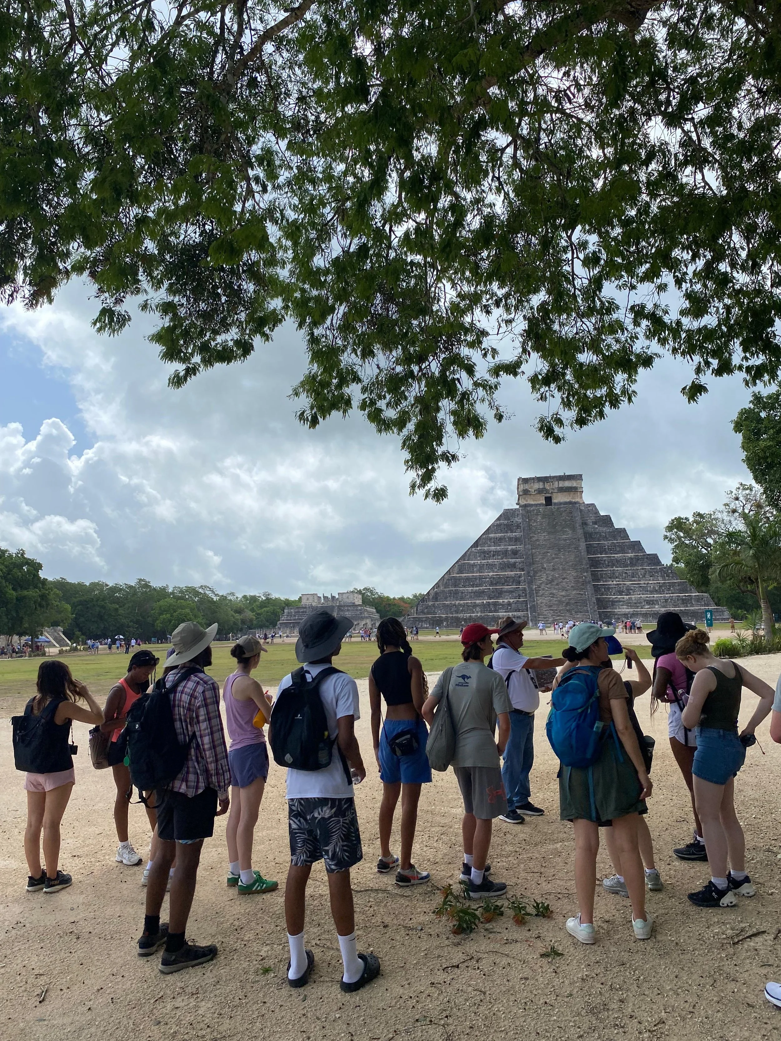 Chichen Itza- Yucatan- student group.JPG