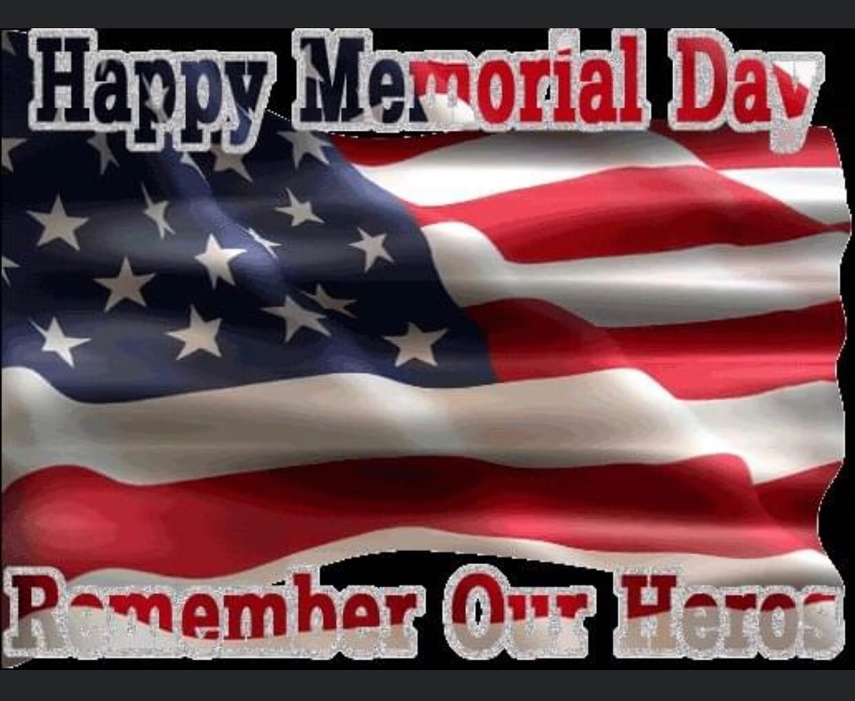 Happy Memorial Day!  The studio will be closed today to honor our fallen hero&rsquo;s.
