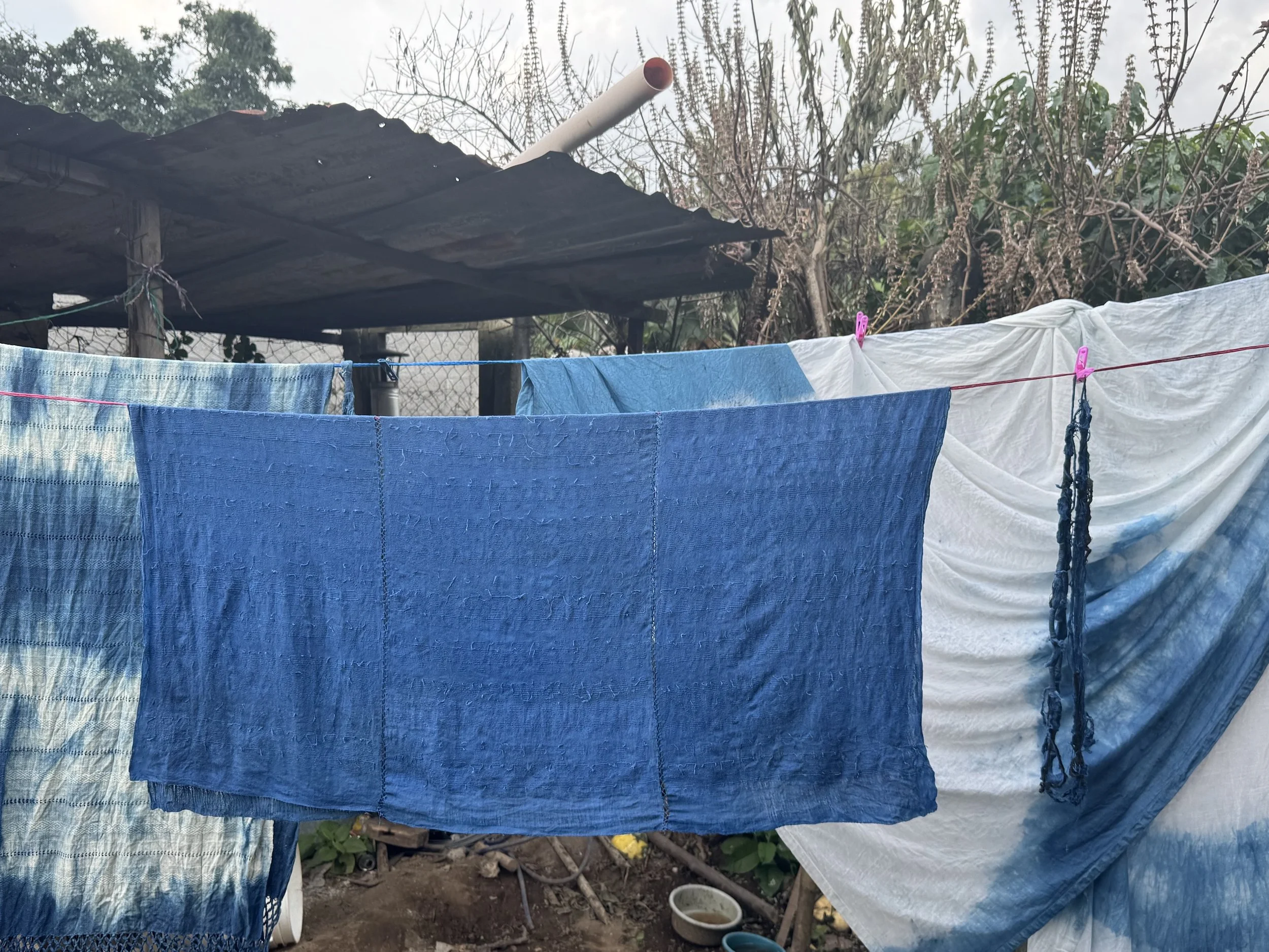 textiles teñidos con índigo