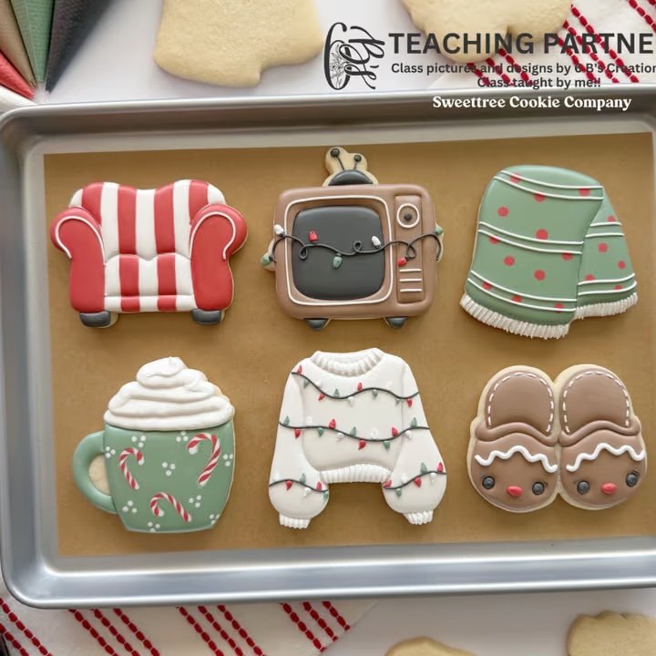 Christmas Movie Night Cookie Decorating Class with Sweettree Cookie Company