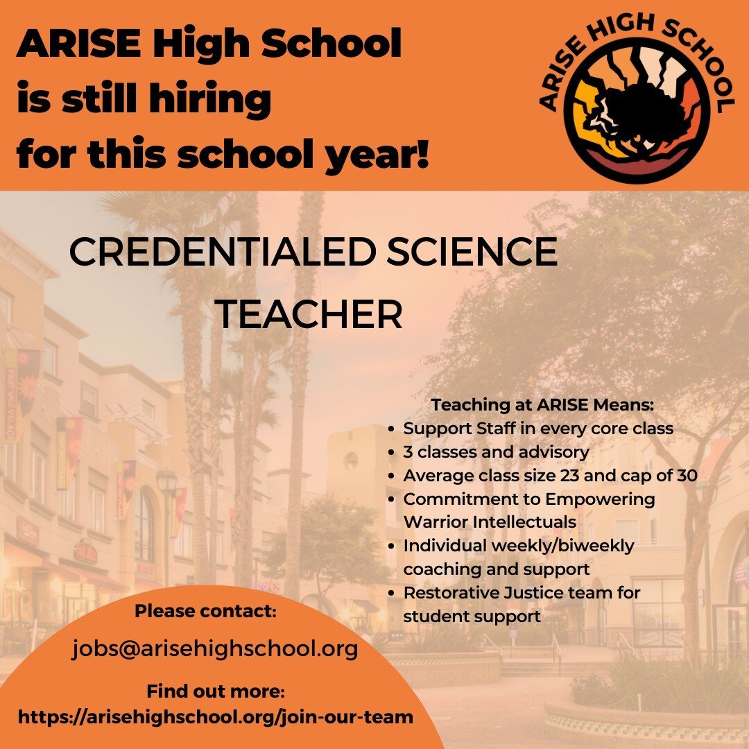 Hello Community,

ARISE is still hiring please share with your contacts!