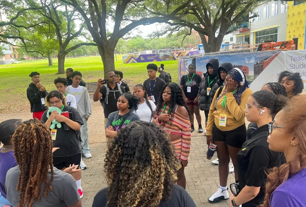 ARISE students meeting current HBCU students