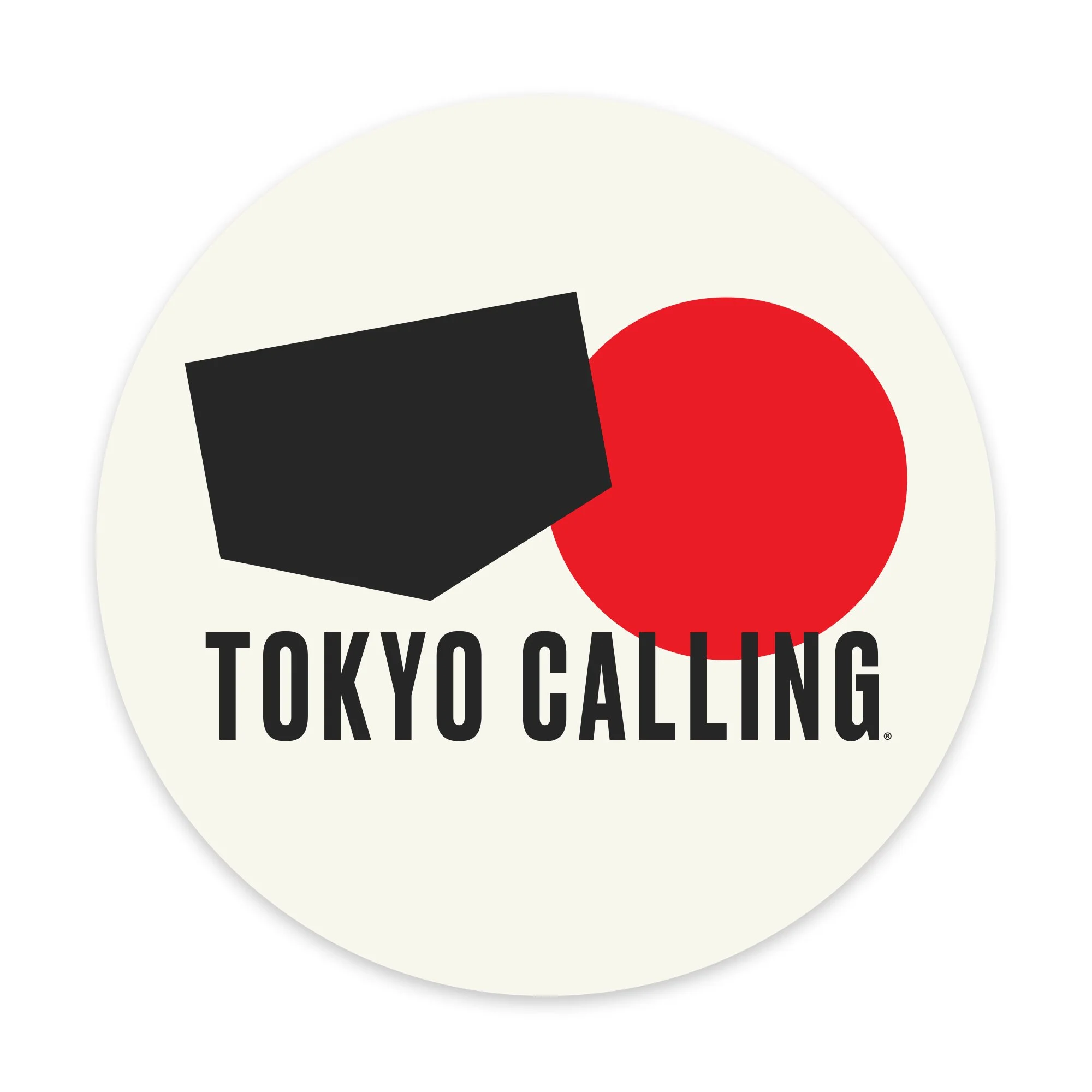Tokyo Calling® shield & sun decal