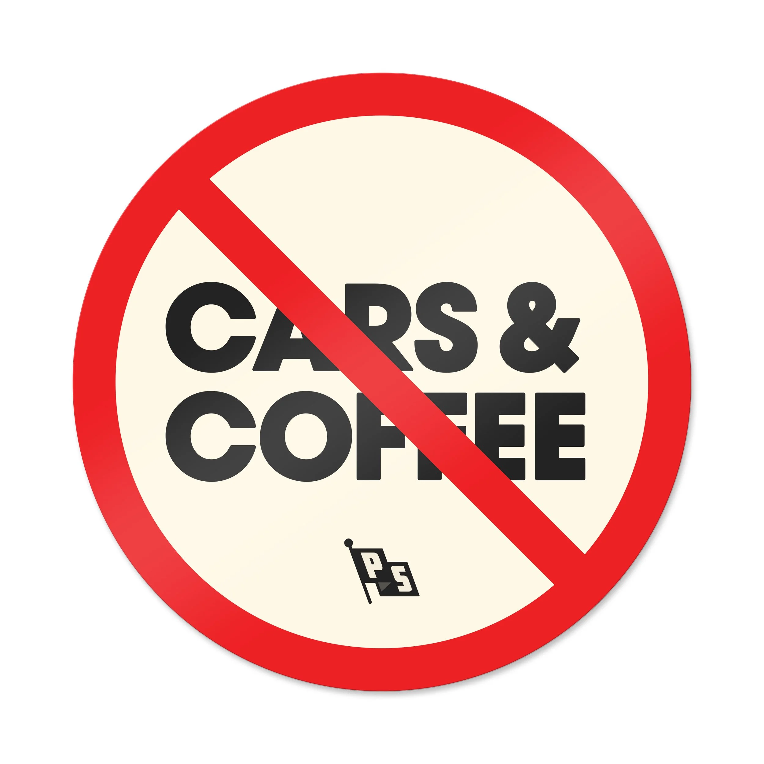 Pre-Stage® anti-cars + coffee Decal