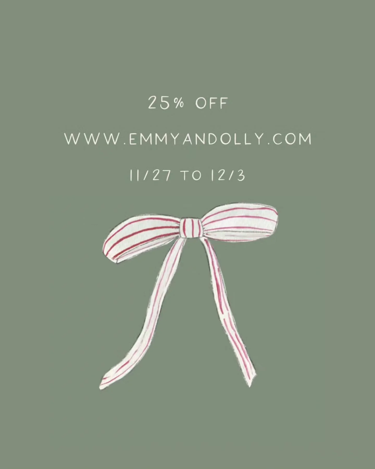 It's time!

www.emmyandolly.com
Link in bio