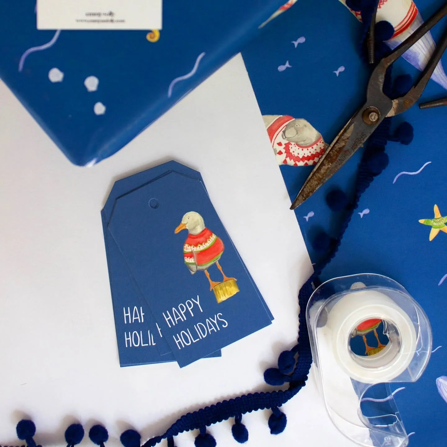 Time to start wrapping.