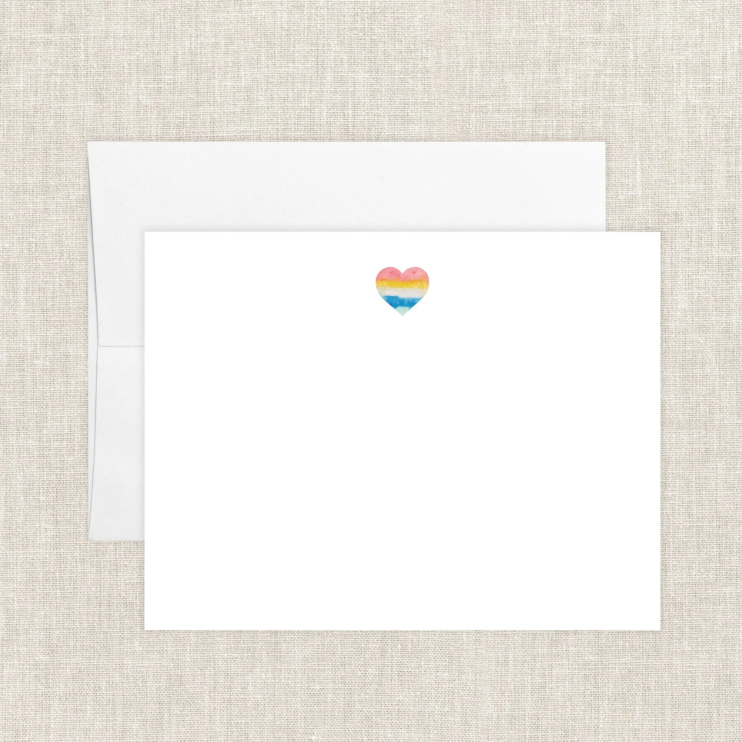 heart watercolor rainbow stationery set.jpg