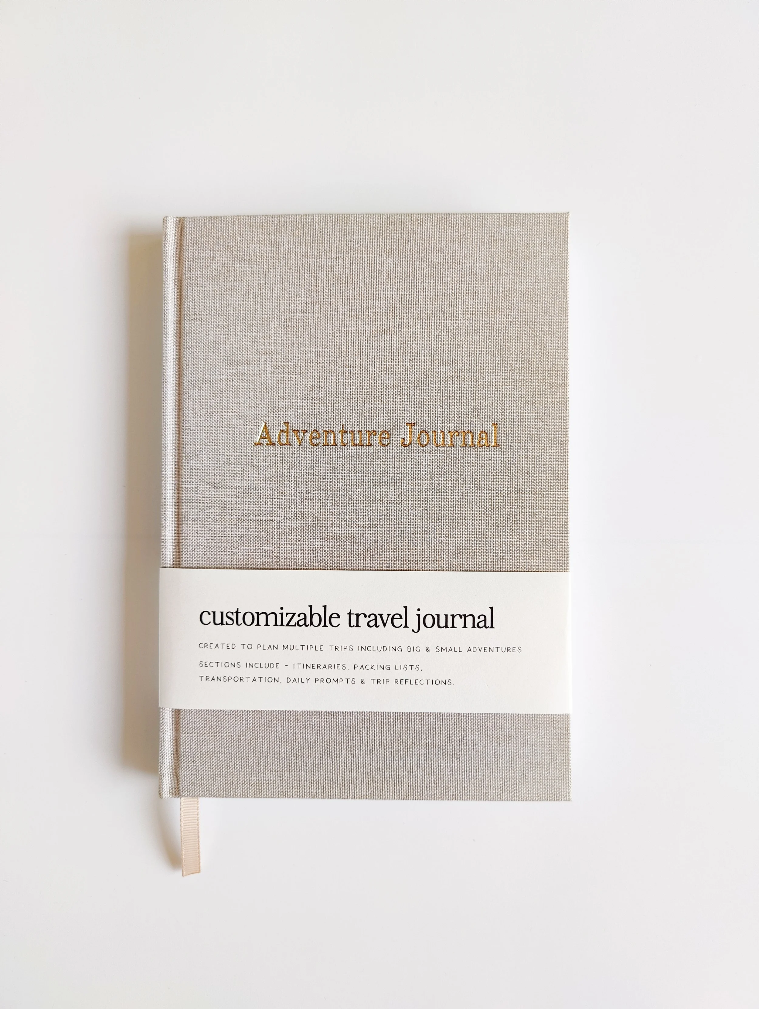Adventure Journal - Customizable Travel Journal