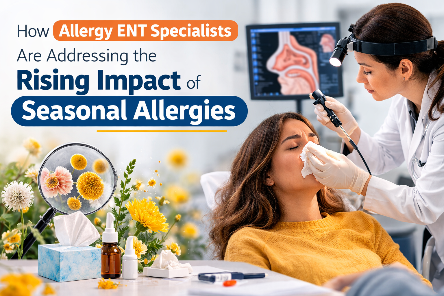 How Allergy ENT Specialists Are Addressing the Rising Impact of Seasonal Allergies