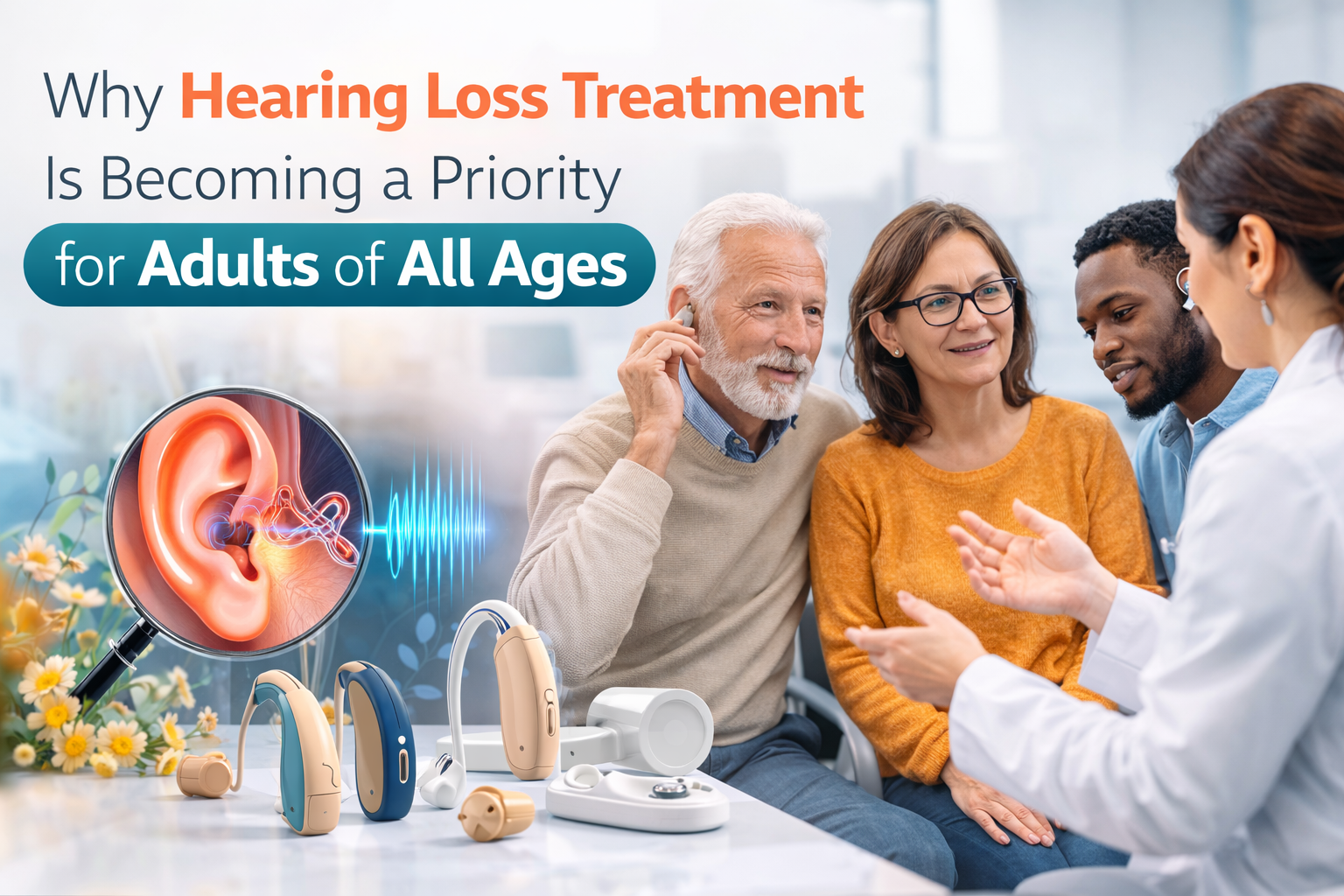 Why Hearing Loss Treatment Is Becoming a Priority for Adults of All Ages