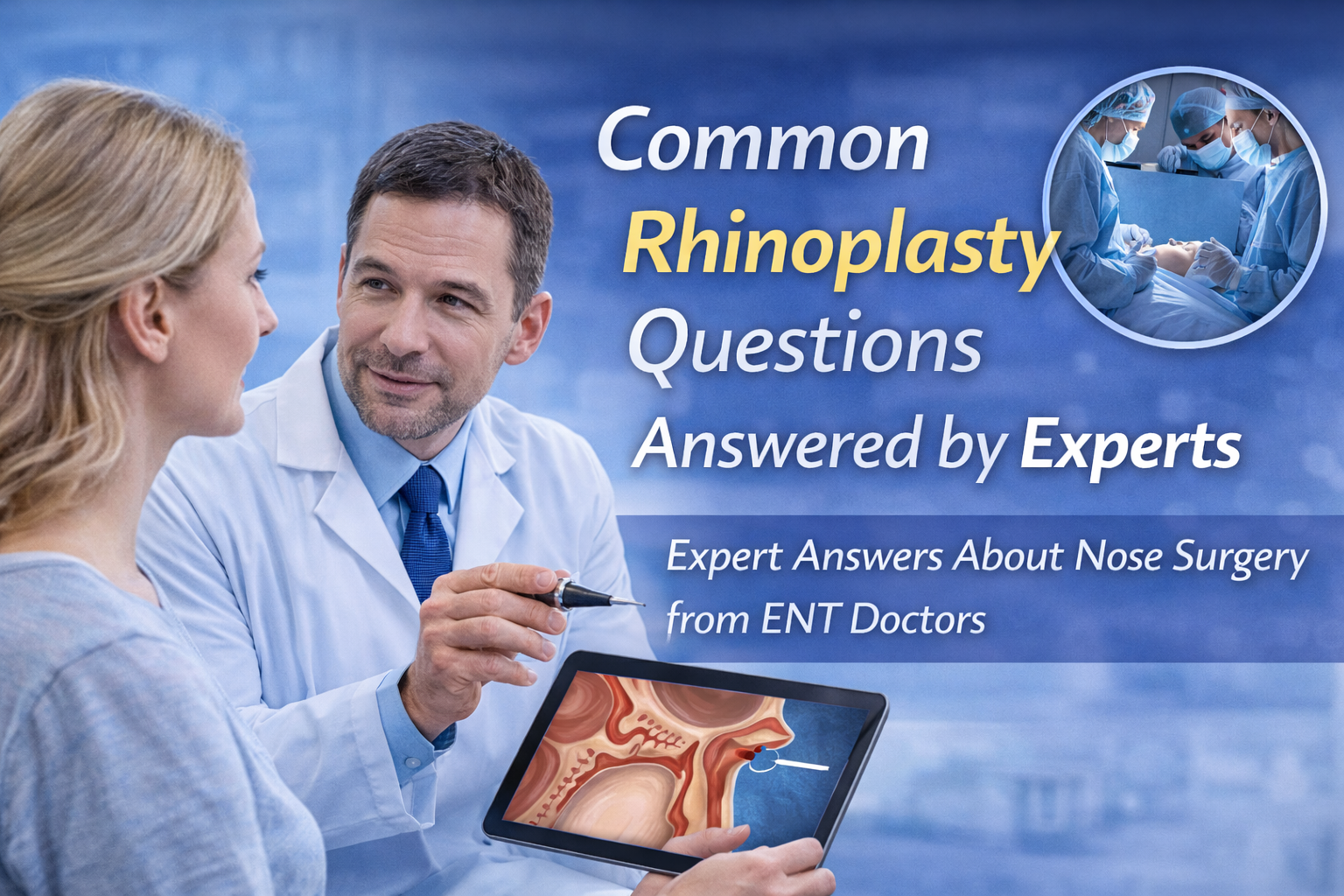 Common Rhinoplasty Questions Answered by Experts