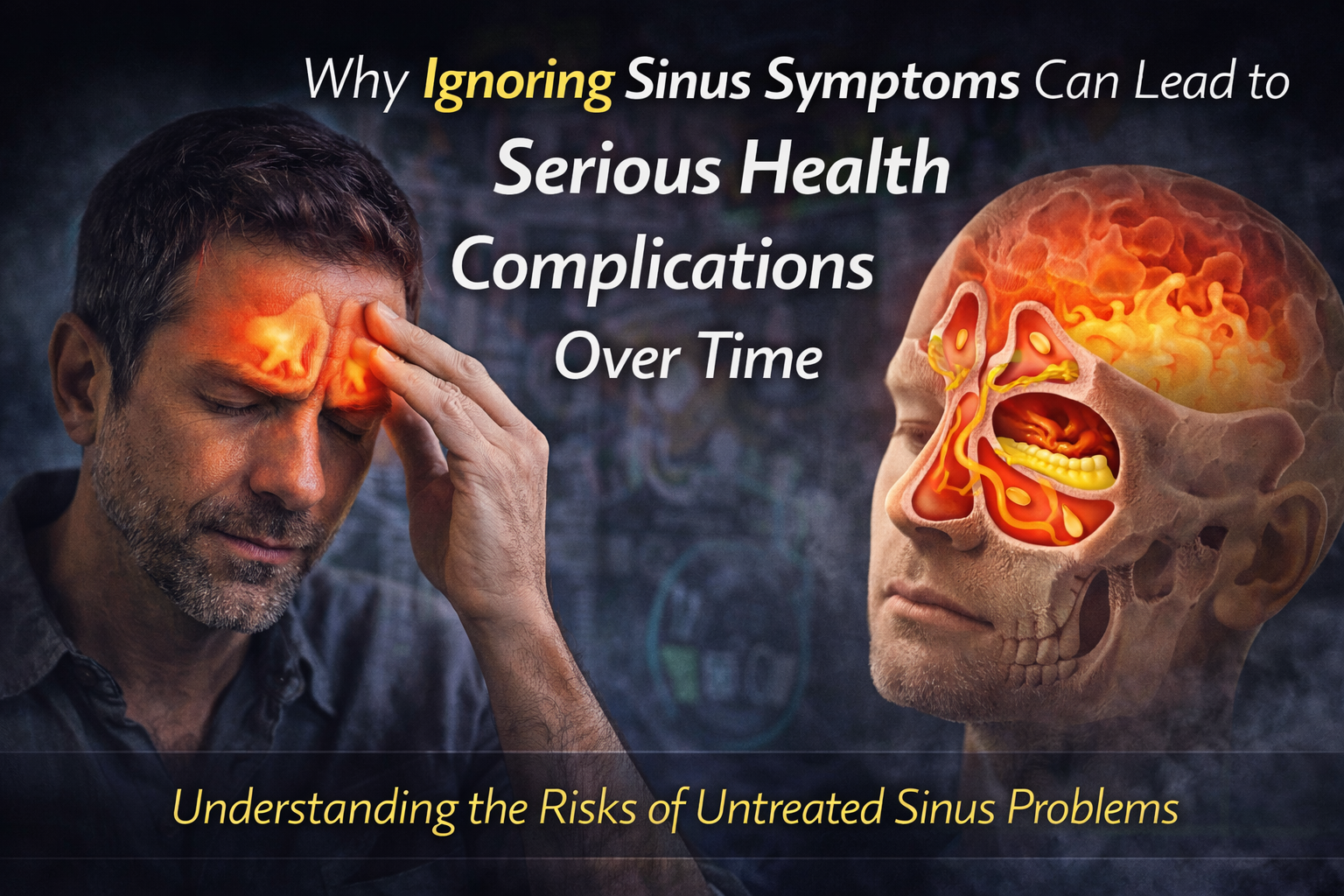 Why Ignoring Sinus Symptoms Can Lead to Serious Health Complications Over Time