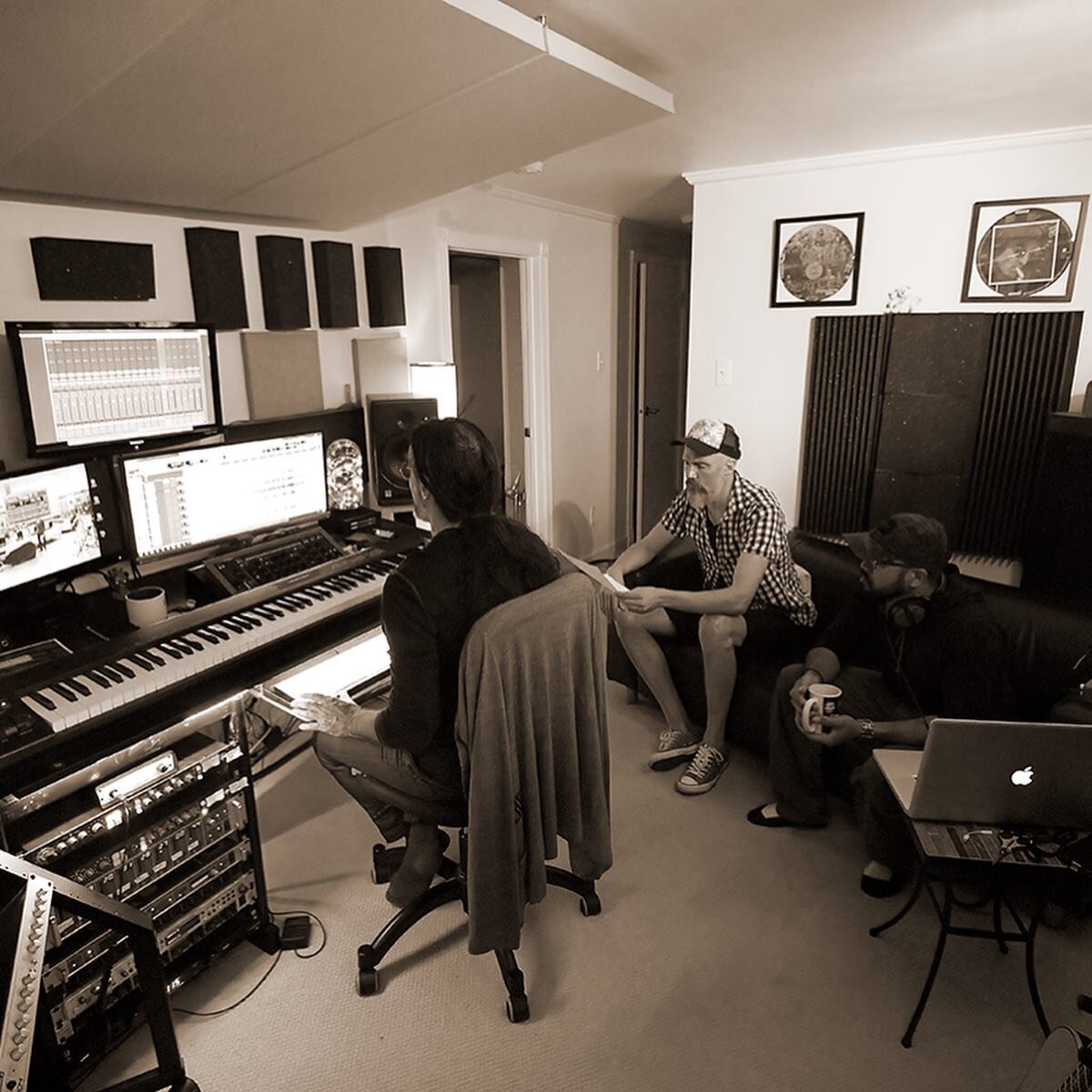 Preproduction with my creative brothers over at DSD recordings.