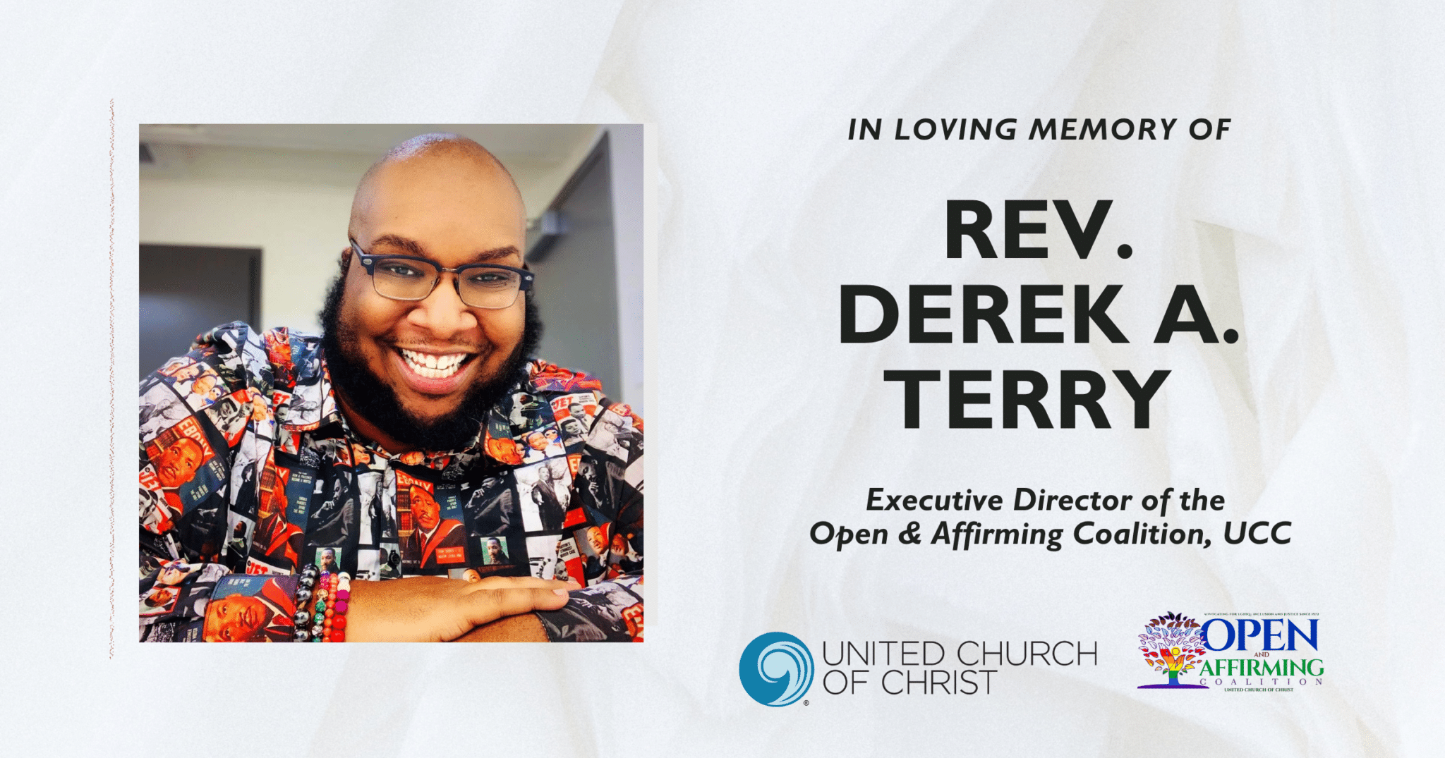 Celebrating the Life of Rev. Derek A. Terry | Monday Invocation
