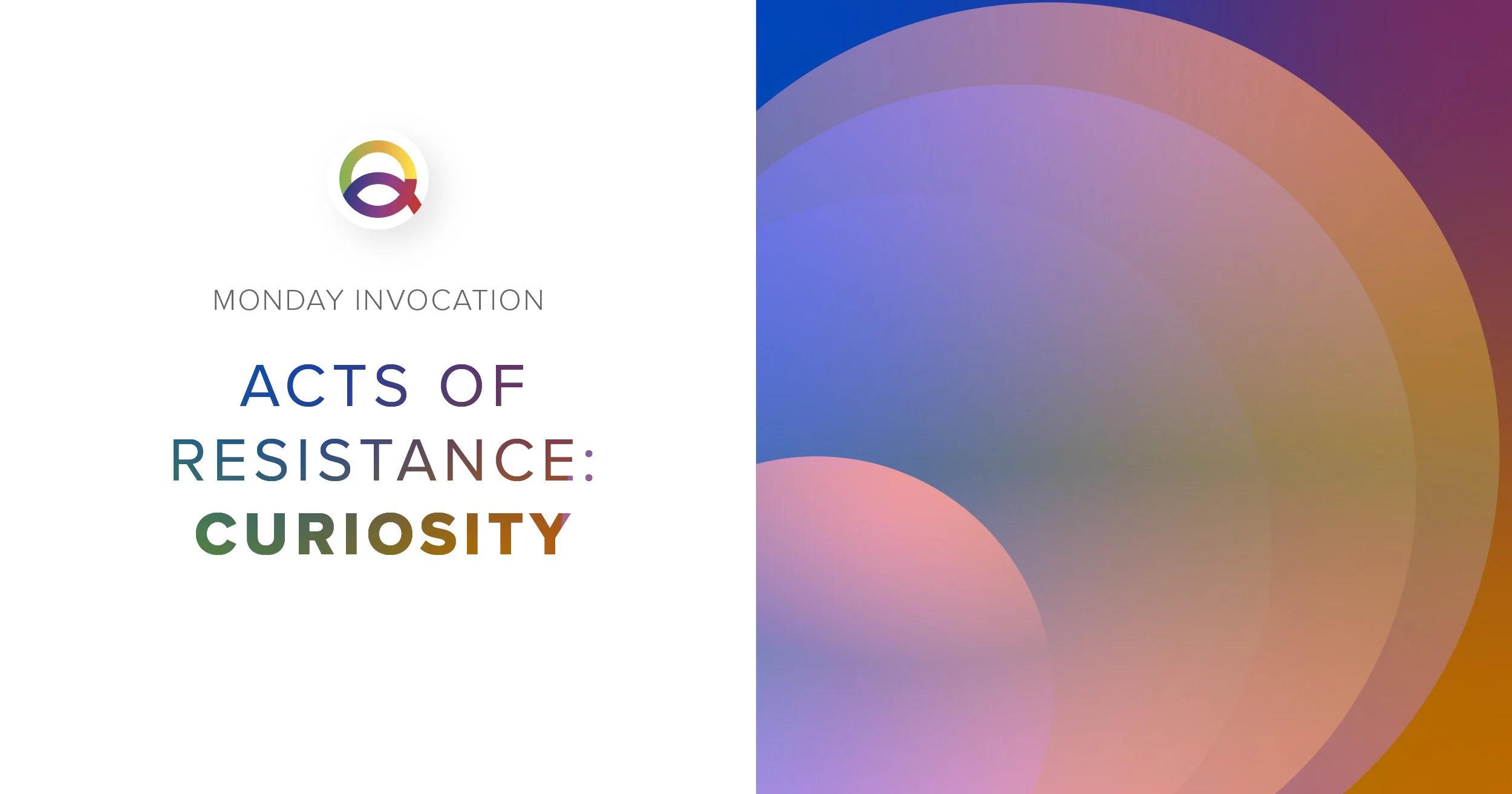 Curiosity as Resistance | Monday Invocation